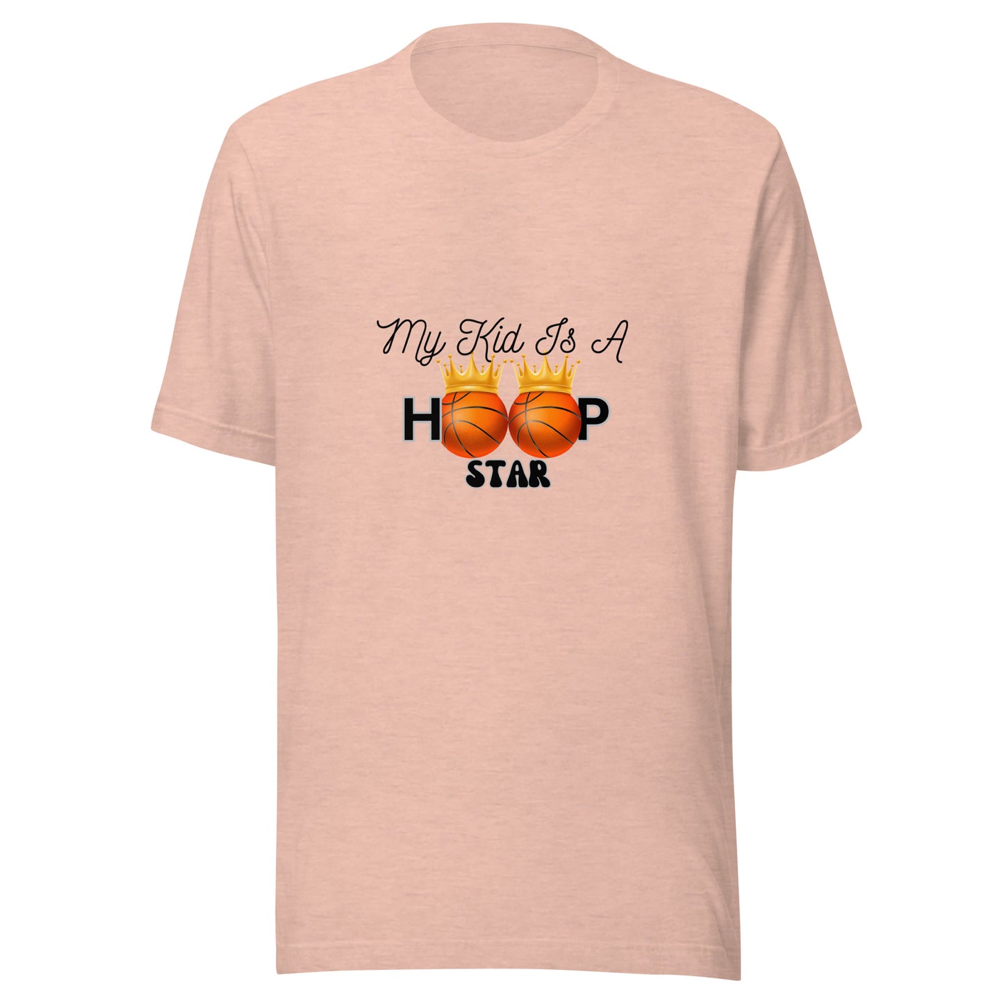 My Kid Is A Hoop Star | Short Sleeve | Unisex T-Shirt   - #tag1# - #tag2# - 