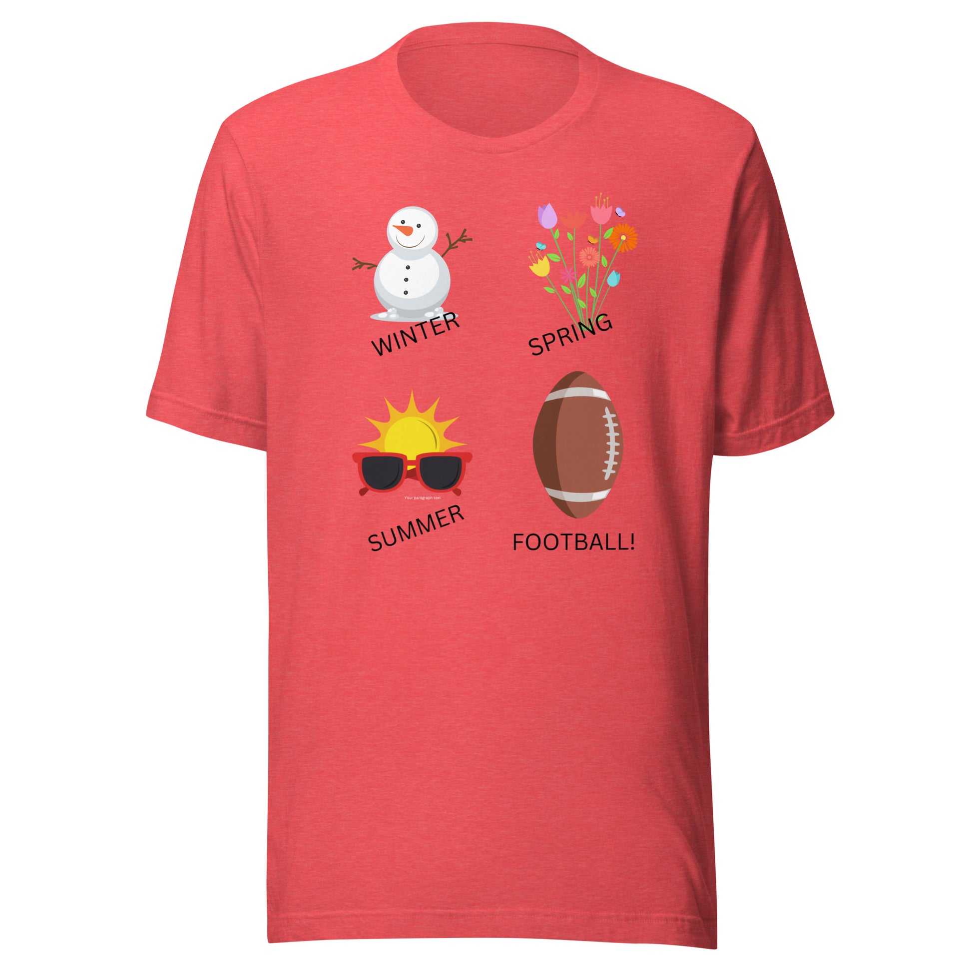 Football | Short Sleeve | Unisex T-Shirt   - #tag1# - #tag2# - 