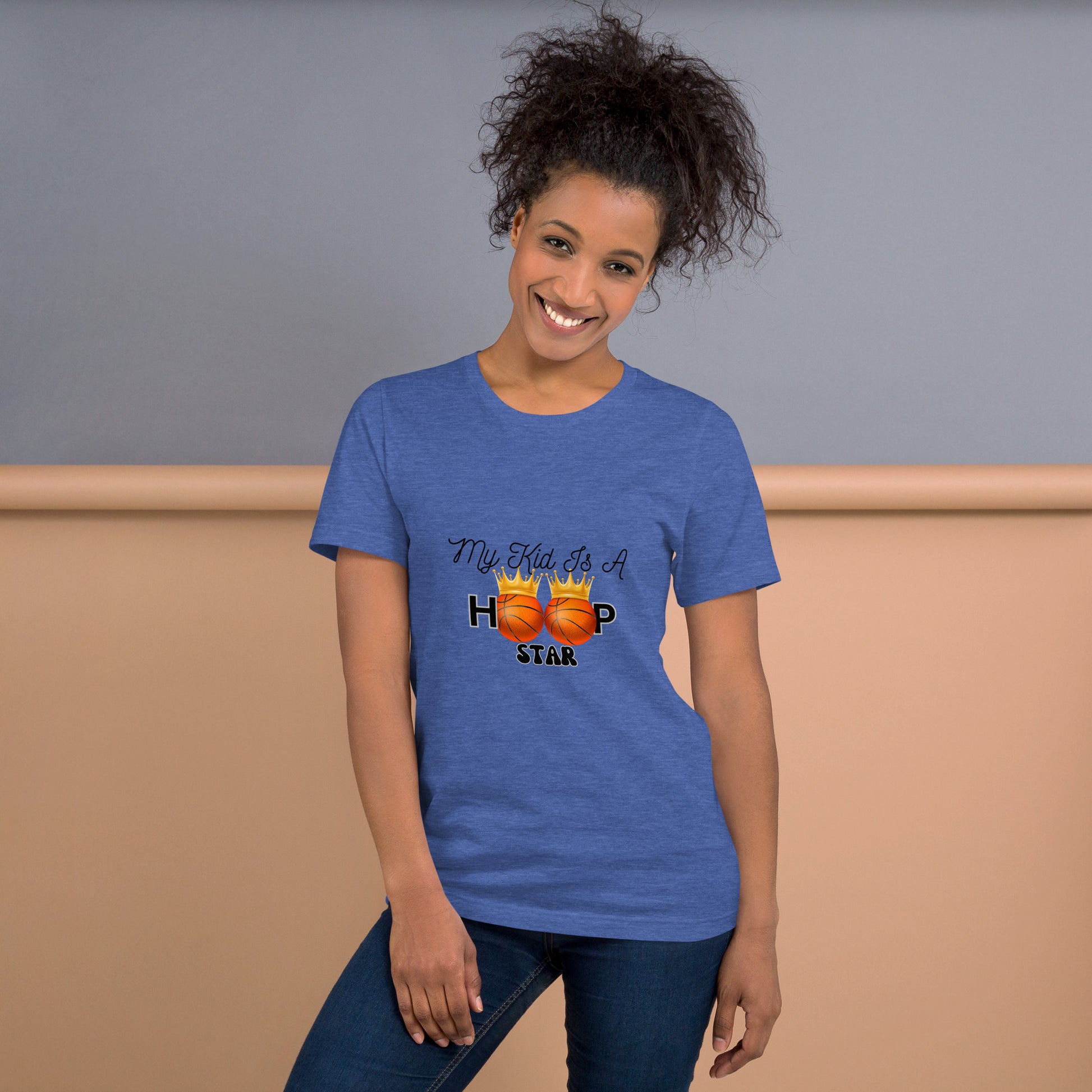 My Kid Is A Hoop Star | Short Sleeve | Unisex T-Shirt   - #tag1# - #tag2# - 
