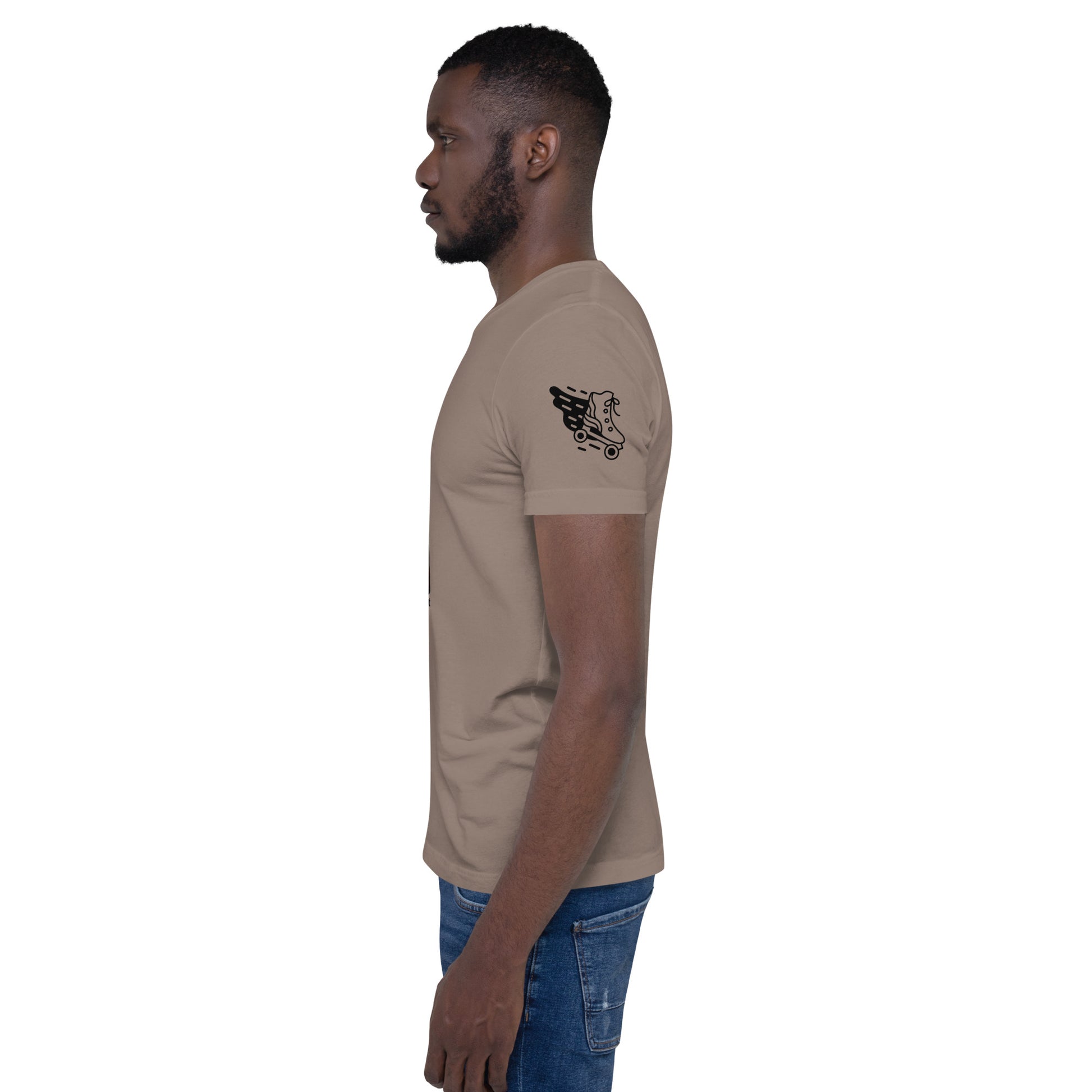 Roll With The Best | Roller Skater | Short Sleeve | Unisex T-Shirt   - #tag1# - #tag2# - 