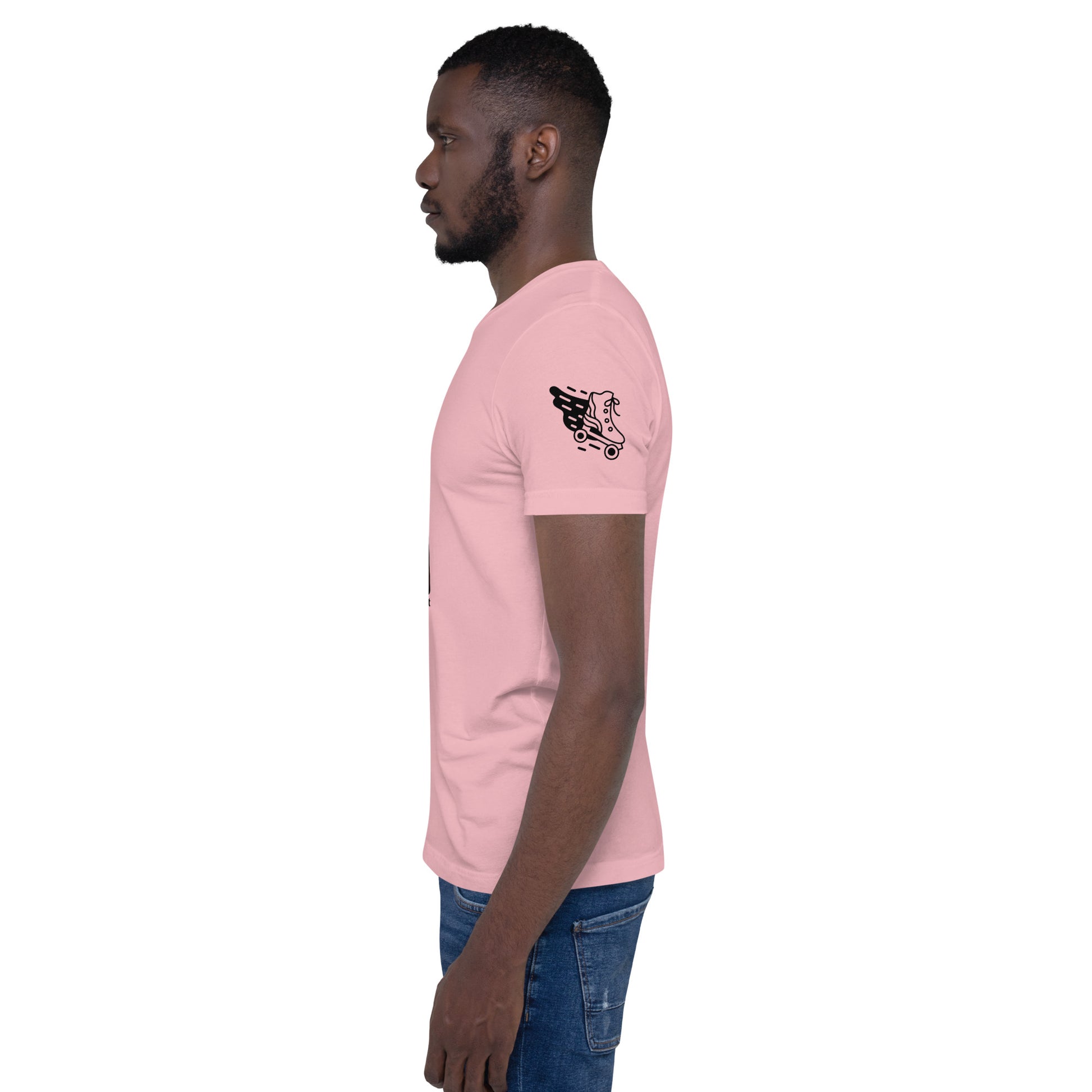 Roll With The Best | Roller Skater | Short Sleeve | Unisex T-Shirt   - #tag1# - #tag2# - 