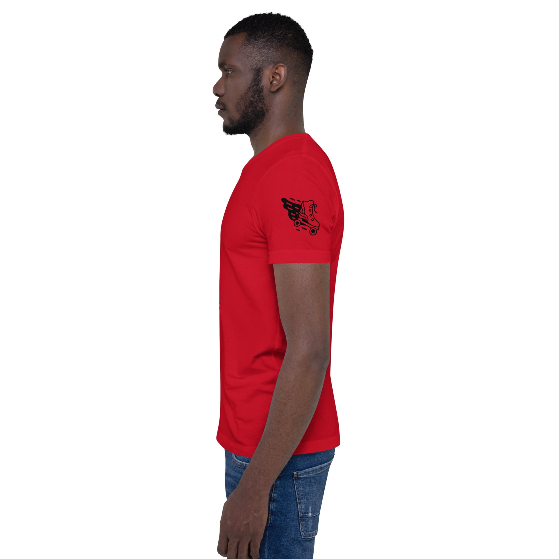 Roll With The Best | Roller Skater | Short Sleeve | Unisex T-Shirt   - #tag1# - #tag2# - 