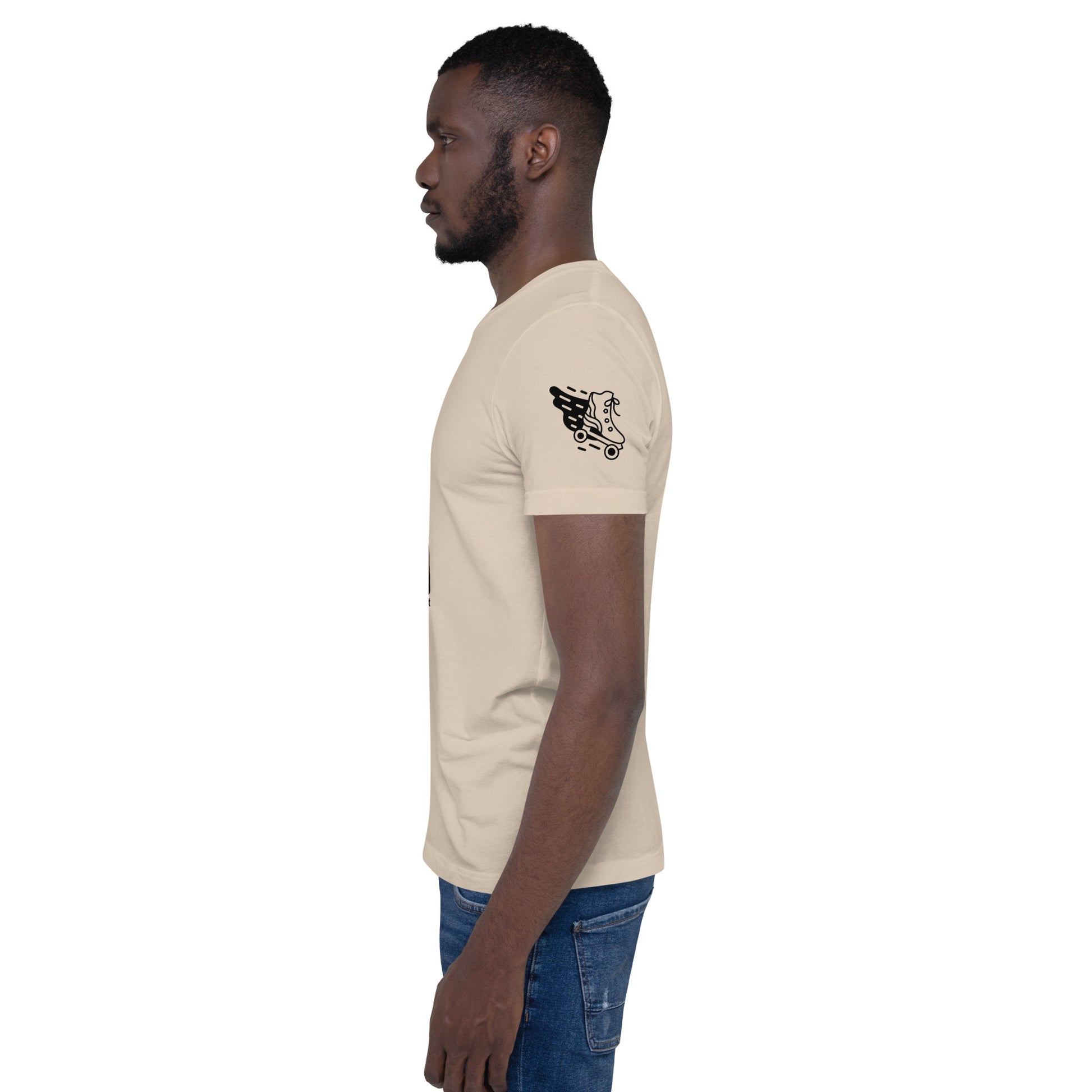 Roll With The Best | Roller Skater | Short Sleeve | Unisex T-Shirt   - #tag1# - #tag2# - 
