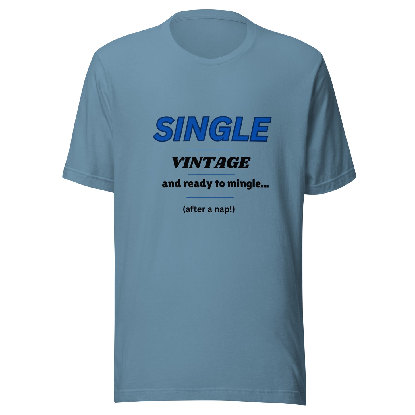 Single, Vintage | Short Sleeve | Unisex T-Shirt   - #tag1# - #tag2# - 