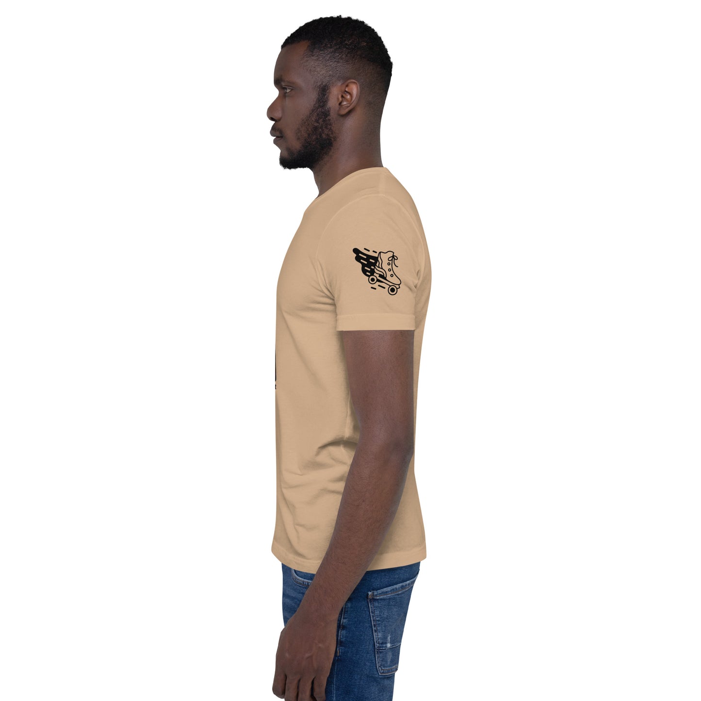 Roll With The Best | Roller Skater | Short Sleeve | Unisex T-Shirt   - #tag1# - #tag2# - 