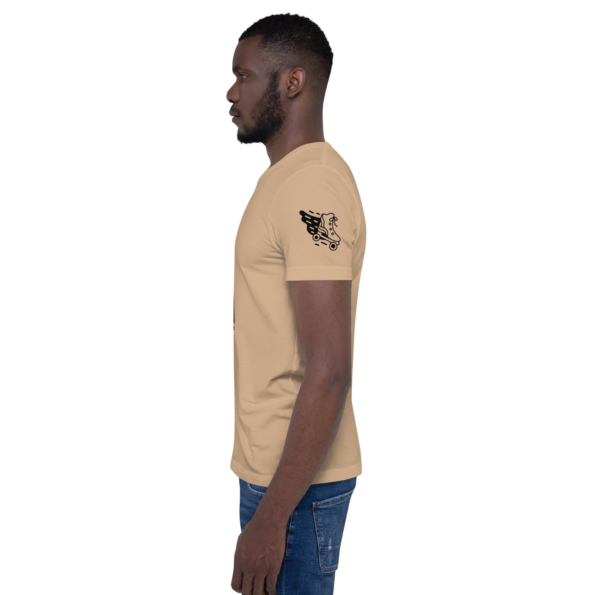 Roll With The Best | Roller Skater | Short Sleeve | Unisex T-Shirt   - #tag1# - #tag2# - 