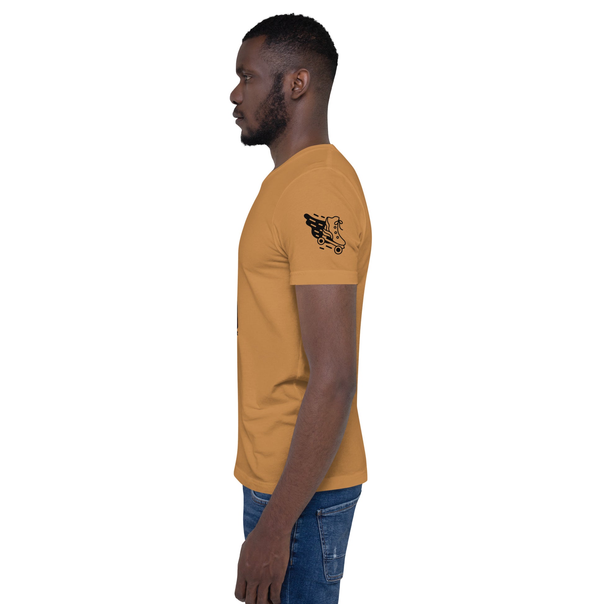 Roll With The Best | Roller Skater | Short Sleeve | Unisex T-Shirt   - #tag1# - #tag2# - 
