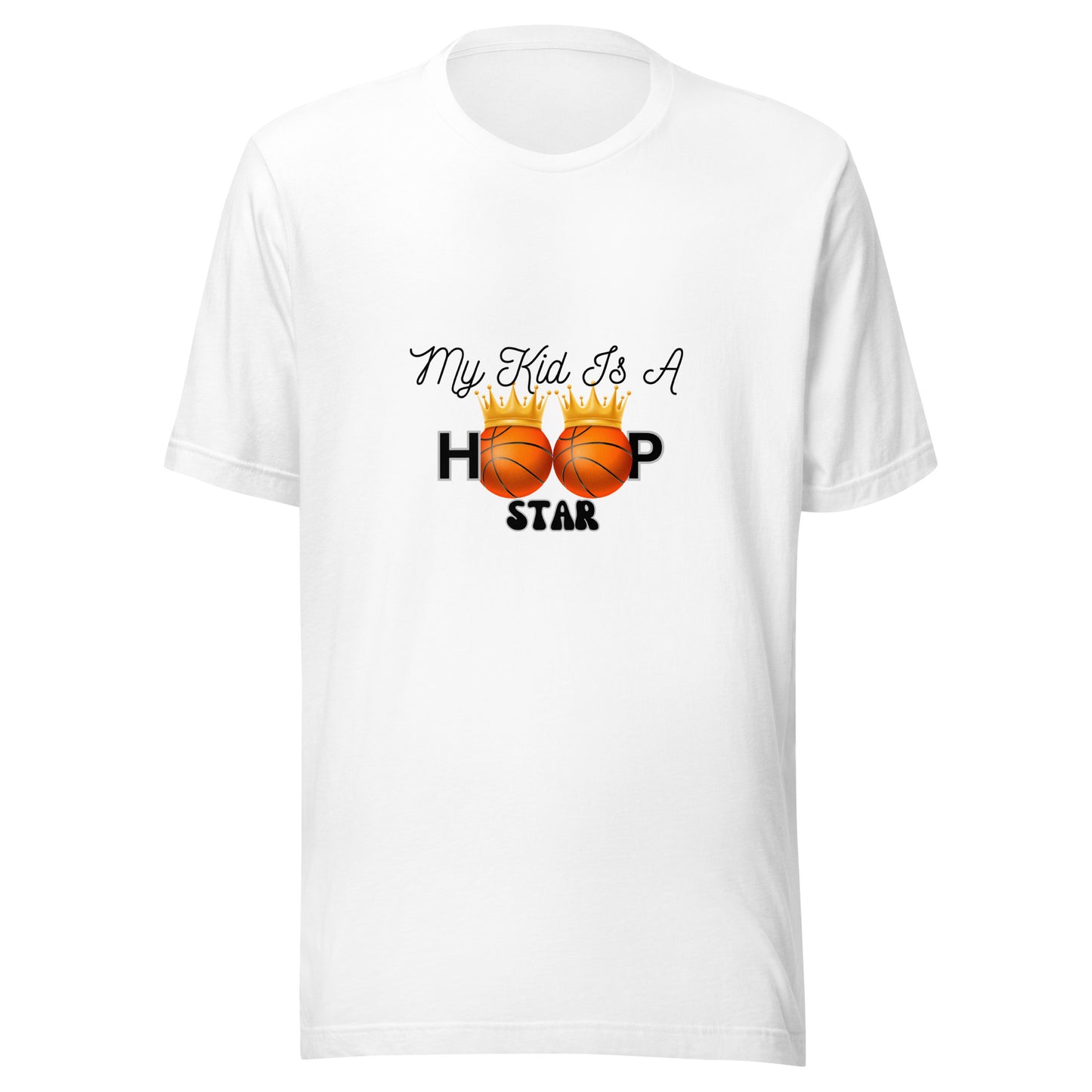 My Kid Is A Hoop Star | Short Sleeve | Unisex T-Shirt   - #tag1# - #tag2# - 