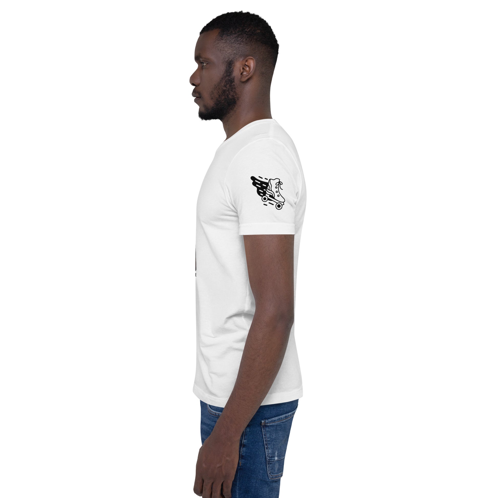 Roll With The Best | Roller Skater | Short Sleeve | Unisex T-Shirt   - #tag1# - #tag2# - 