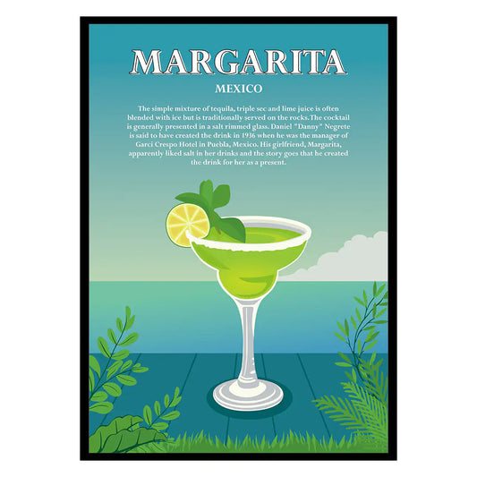 Margarita Cocktail Poster   - #tag1# - #tag2# - 