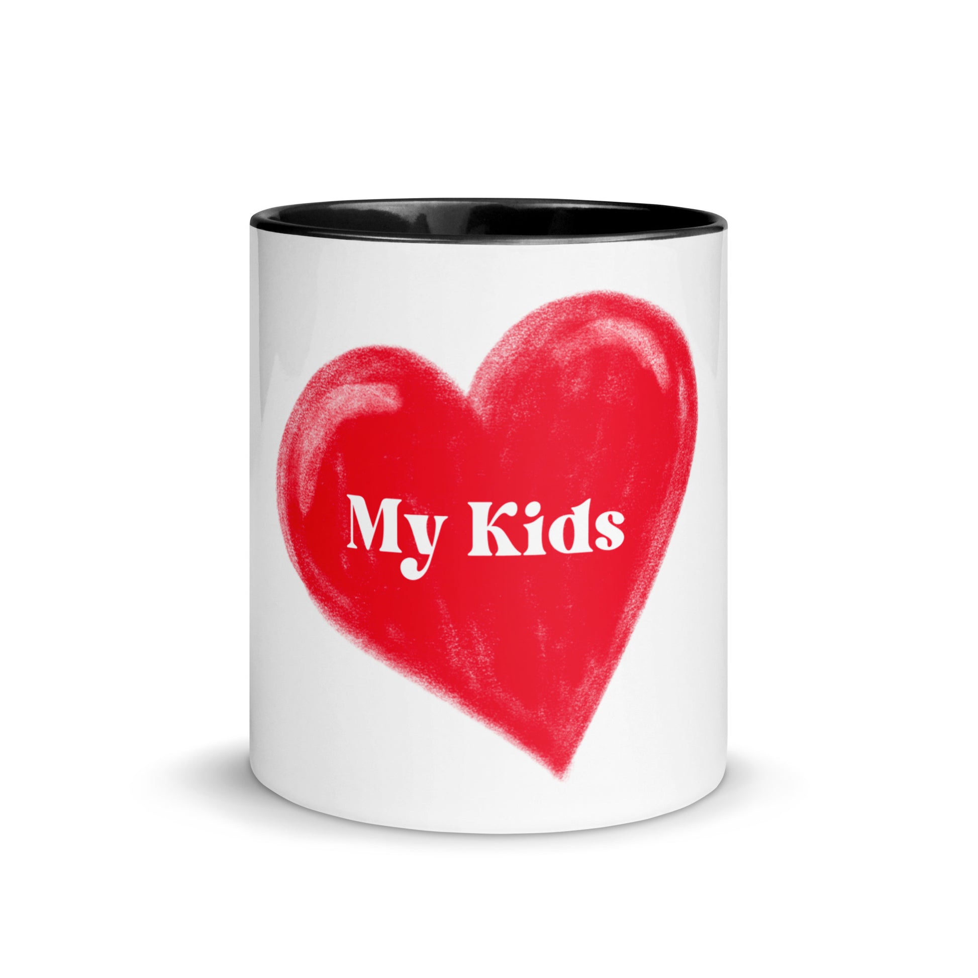 I Love My Kids | Mug With Color Inside   - #tag1# - #tag2# - 