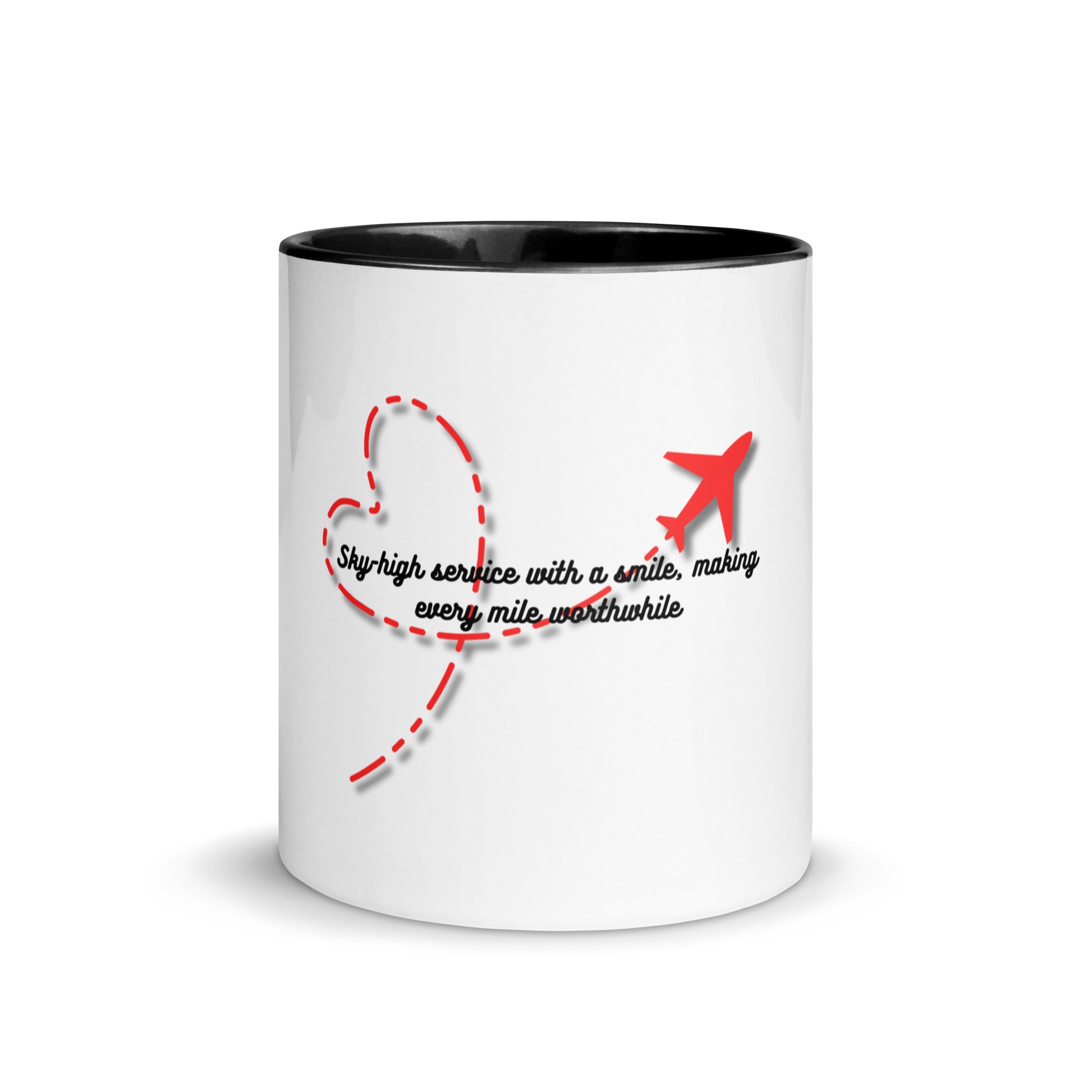 Flight Attendants/Pilots | Mug with Color Inside   - #tag1# - #tag2# - 