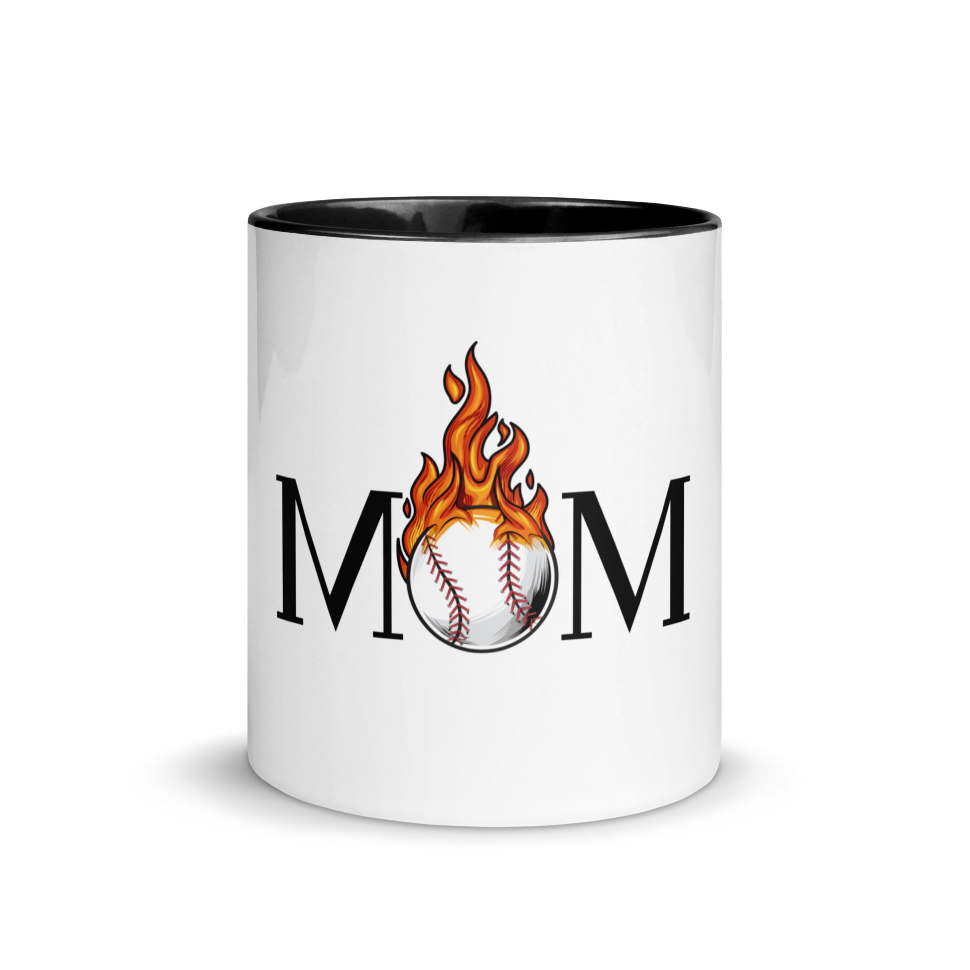 Baseball Mom | Mug with Color Inside   - #tag1# - #tag2# - 