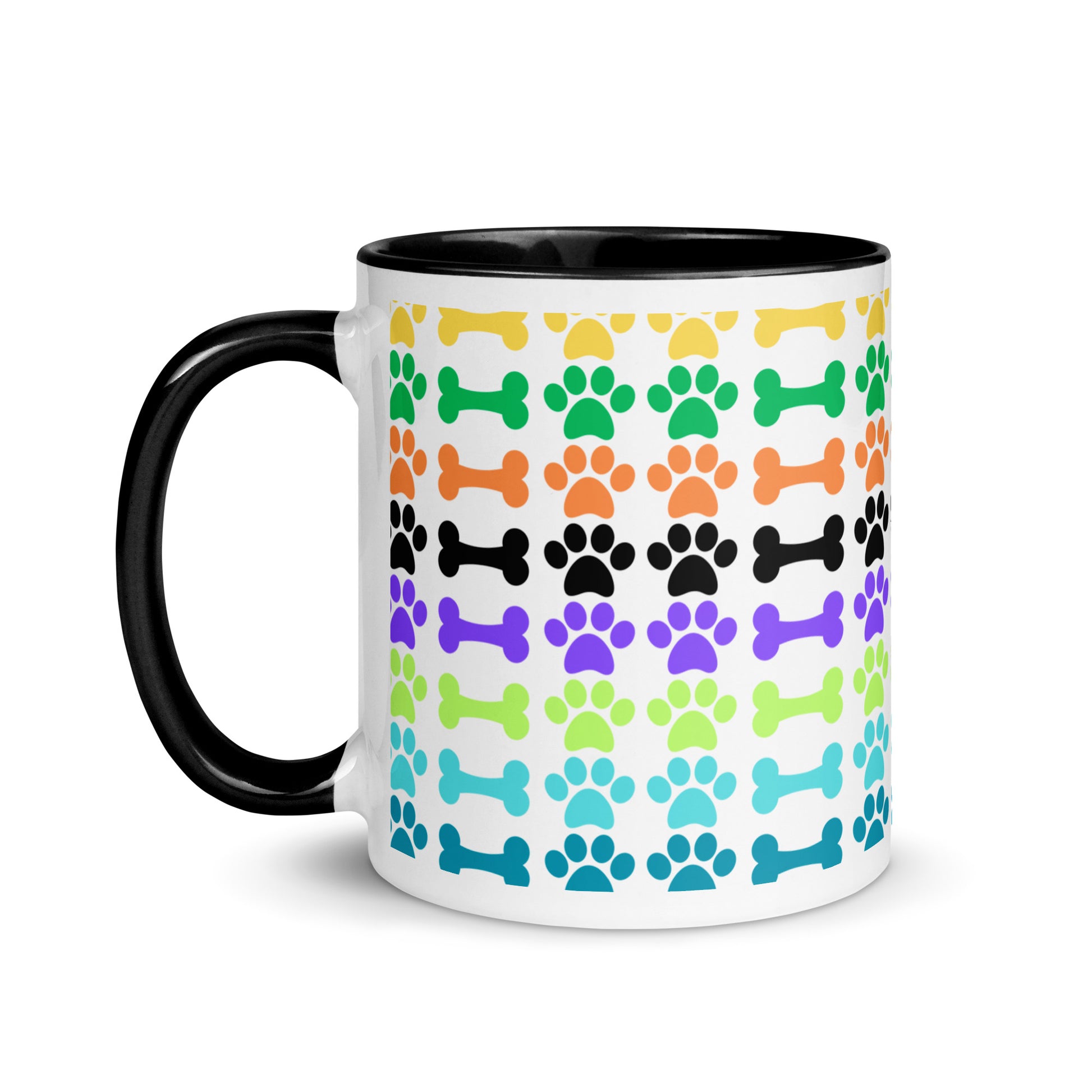 Dog Bones | Mug with Color Inside   - #tag1# - #tag2# - 