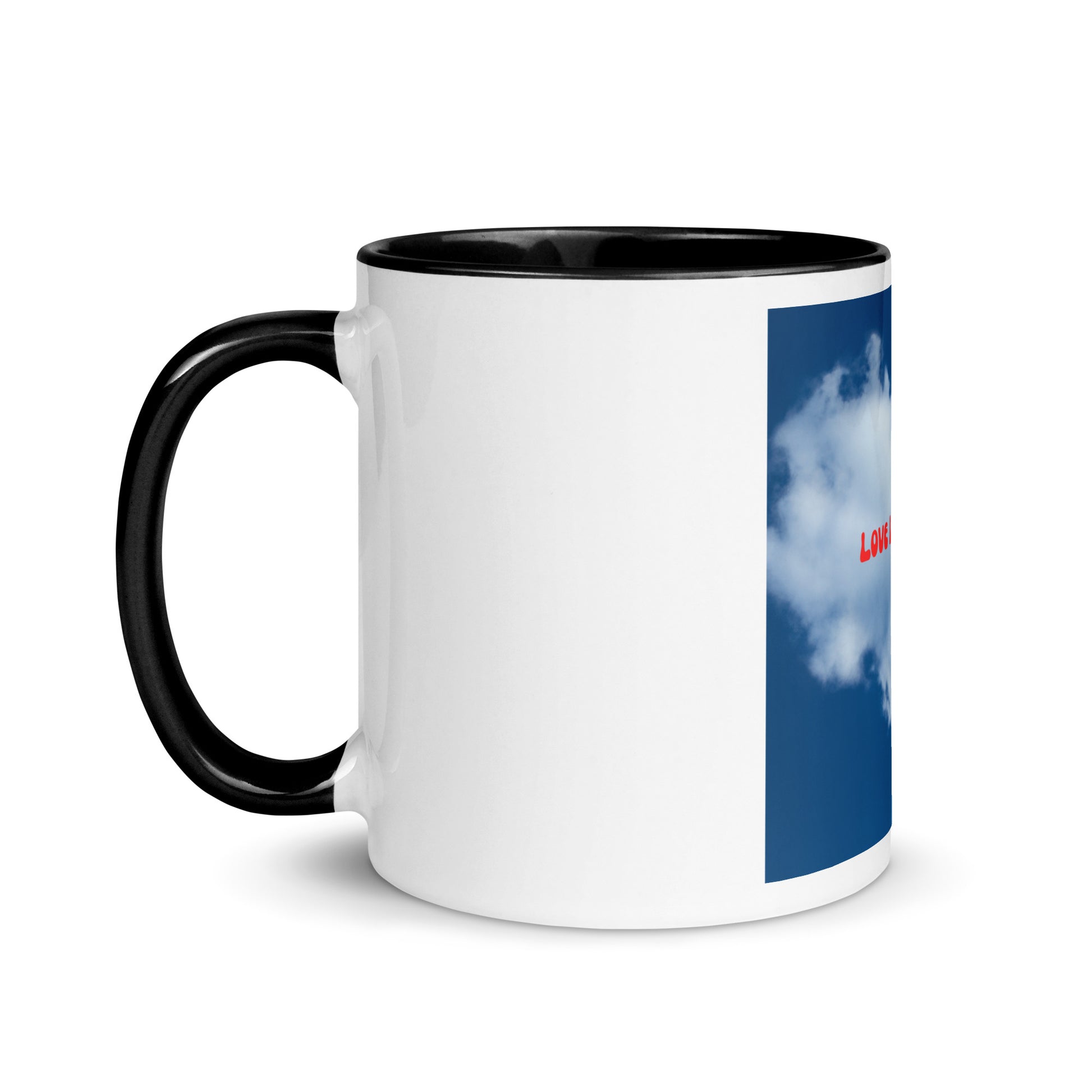 Love Is In The Air | Mug with Color Inside   - #tag1# - #tag2# - 