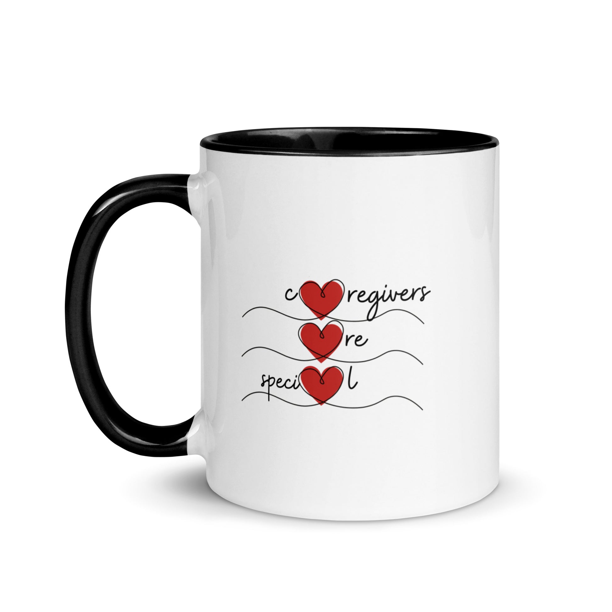 Caregivers Are Special | Mug with Color Inside   - #tag1# - #tag2# - 