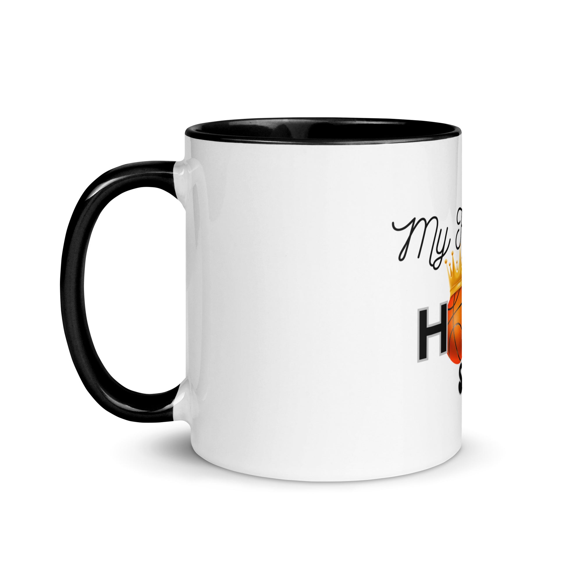 My Kid Is A Hoop Star | Mug with Color Inside   - #tag1# - #tag2# - 