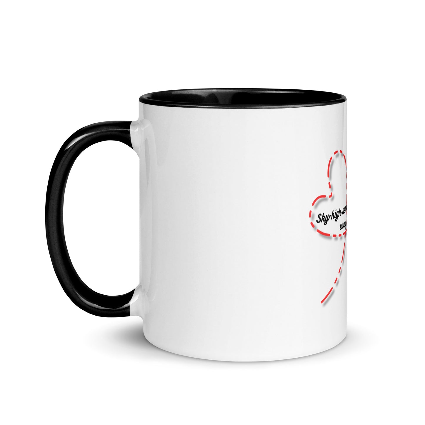 Flight Attendants/Pilots | Mug with Color Inside   - #tag1# - #tag2# - 