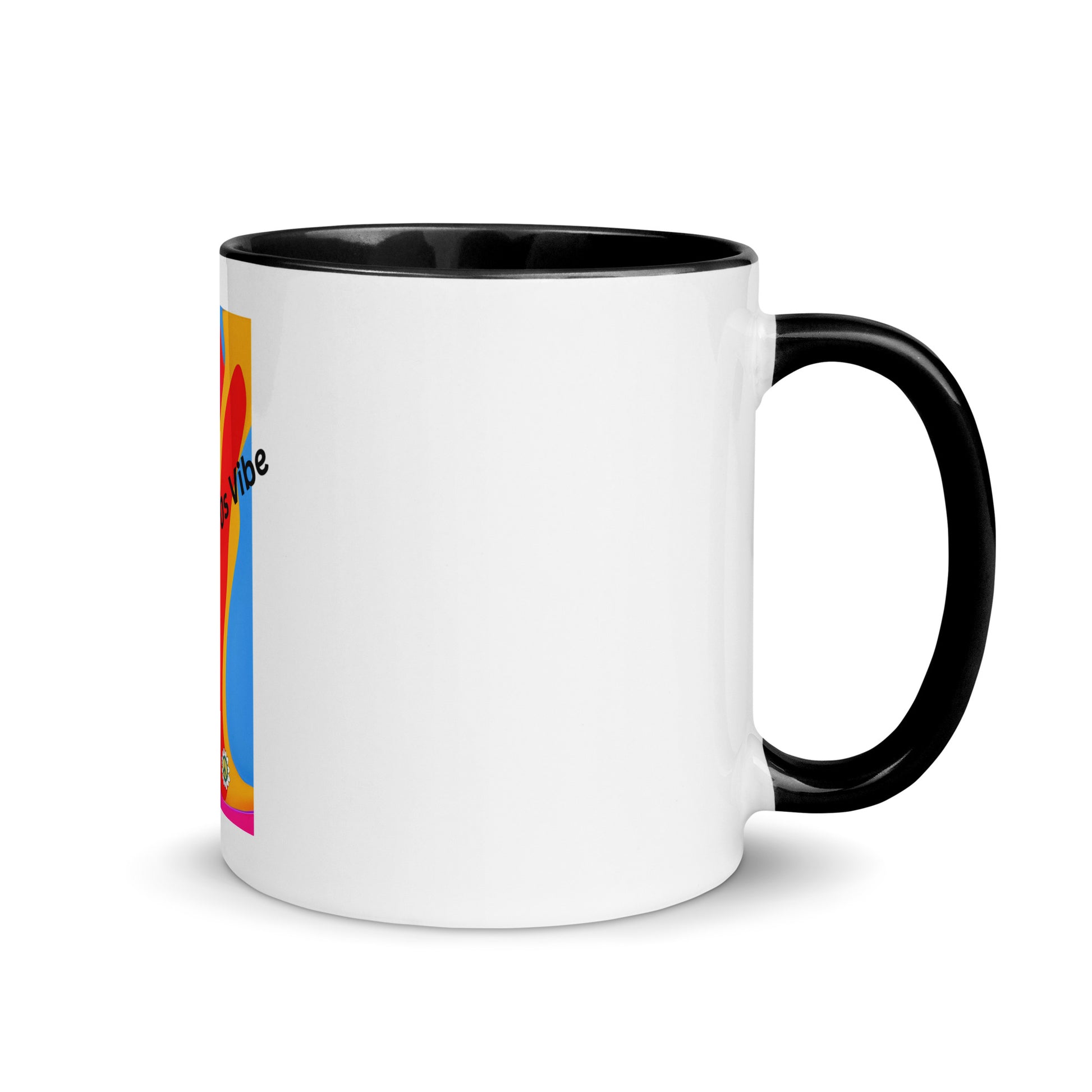 Rockin' The '70's Vibe | Mug with Color Inside   - #tag1# - #tag2# - 