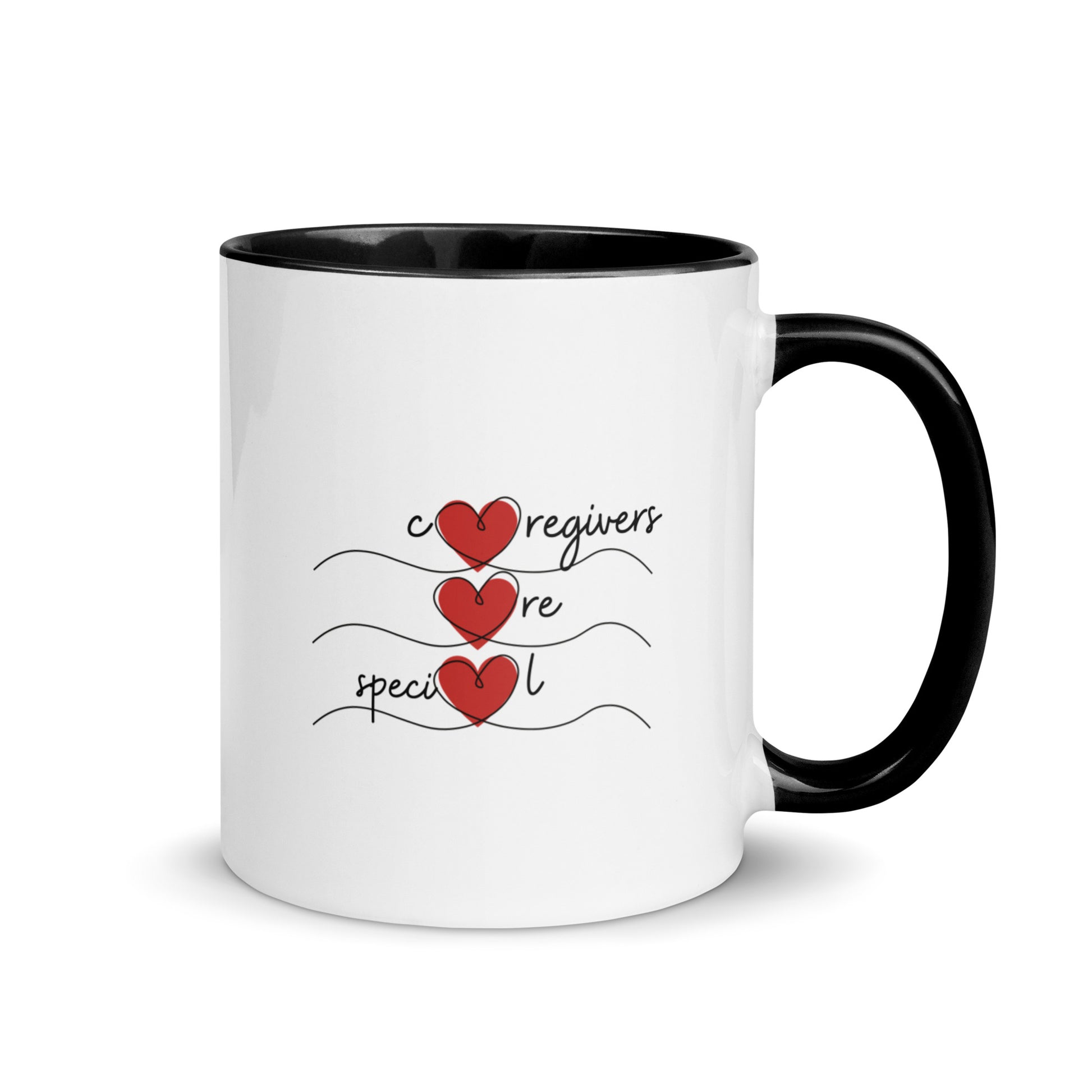 Caregivers Are Special | Mug with Color Inside   - #tag1# - #tag2# - 