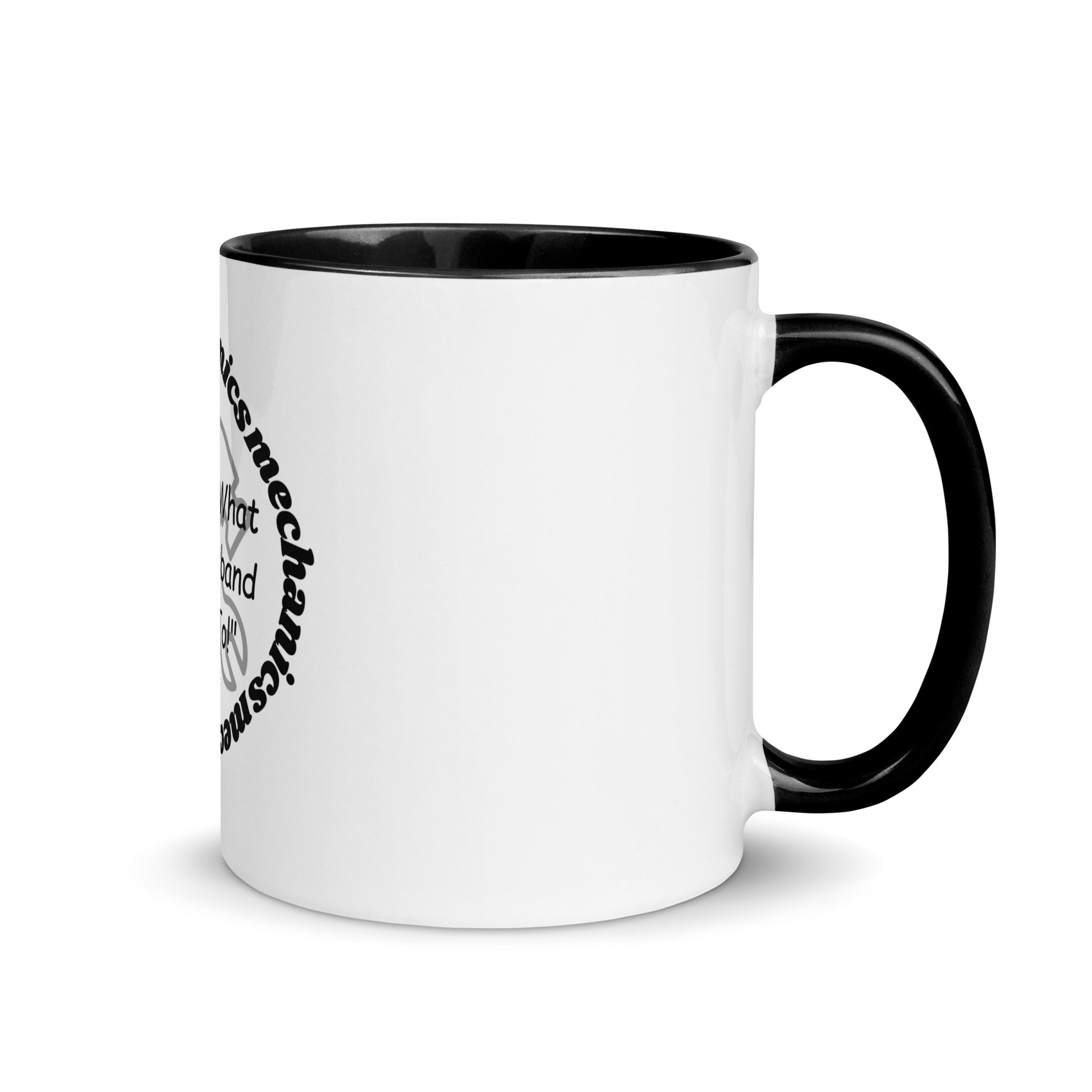 Mechanics | Mug with Color Inside   - #tag1# - #tag2# - 