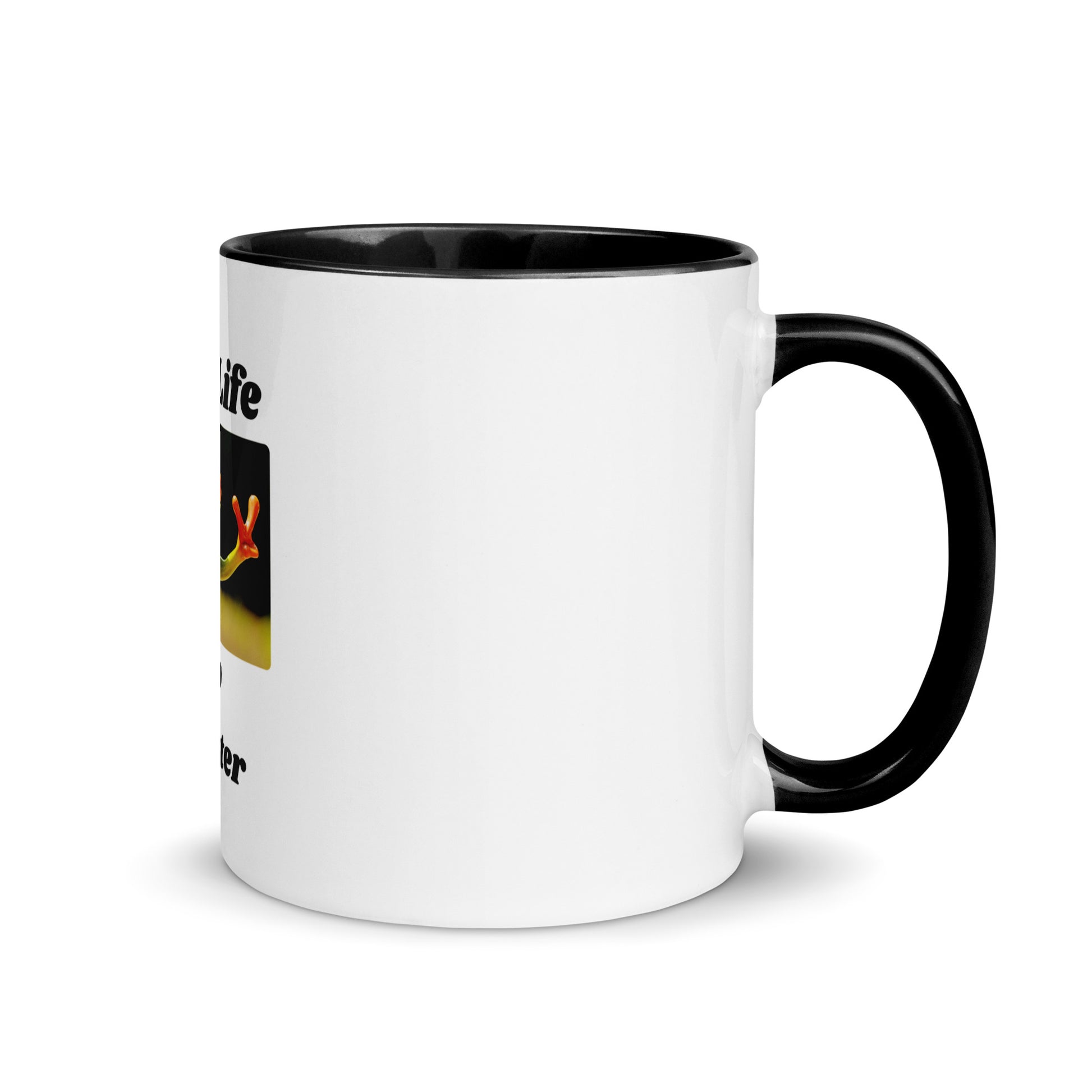 Turn Life Into Laughter | Mug with Color Inside   - #tag1# - #tag2# - 