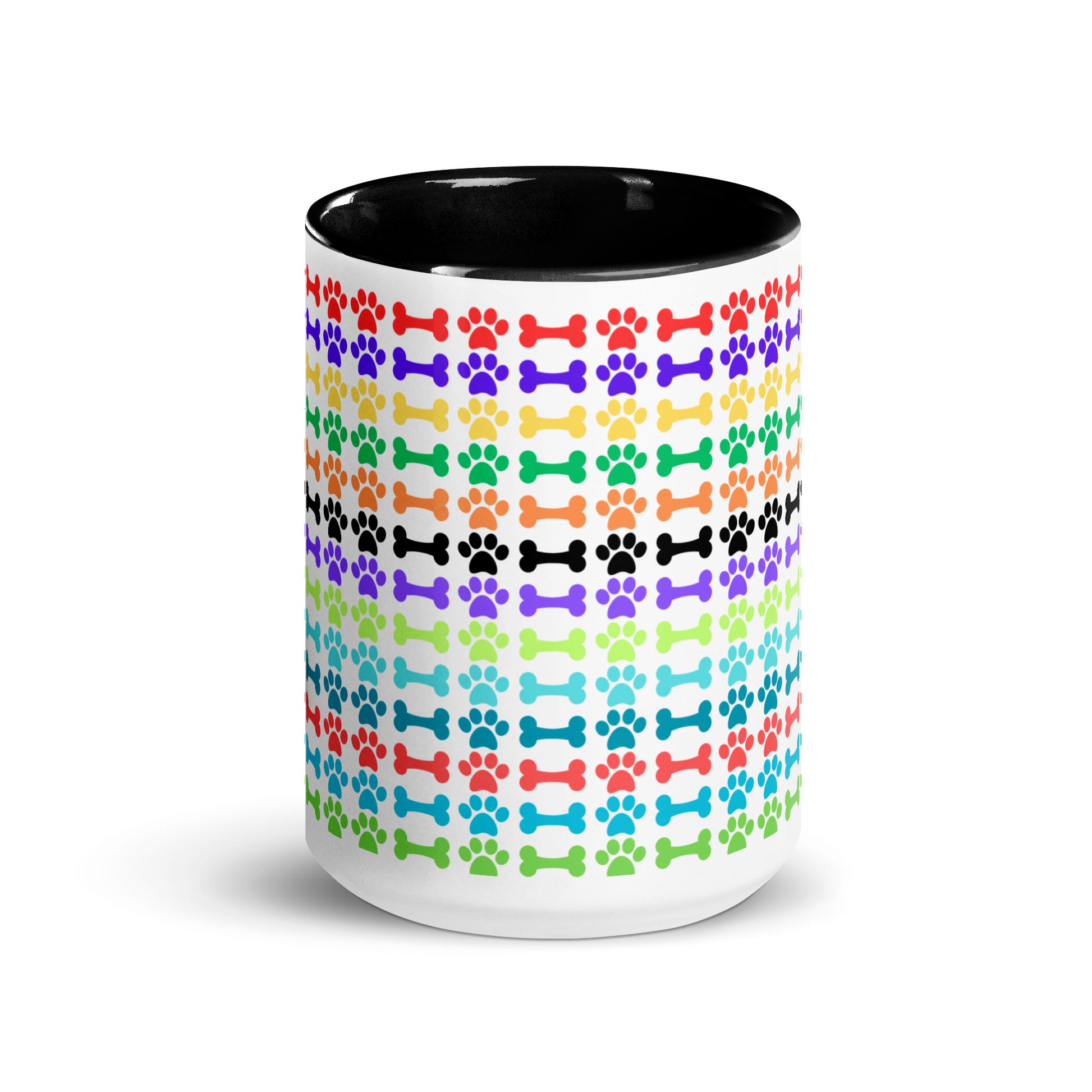 Dog Bones | Mug with Color Inside   - #tag1# - #tag2# - 