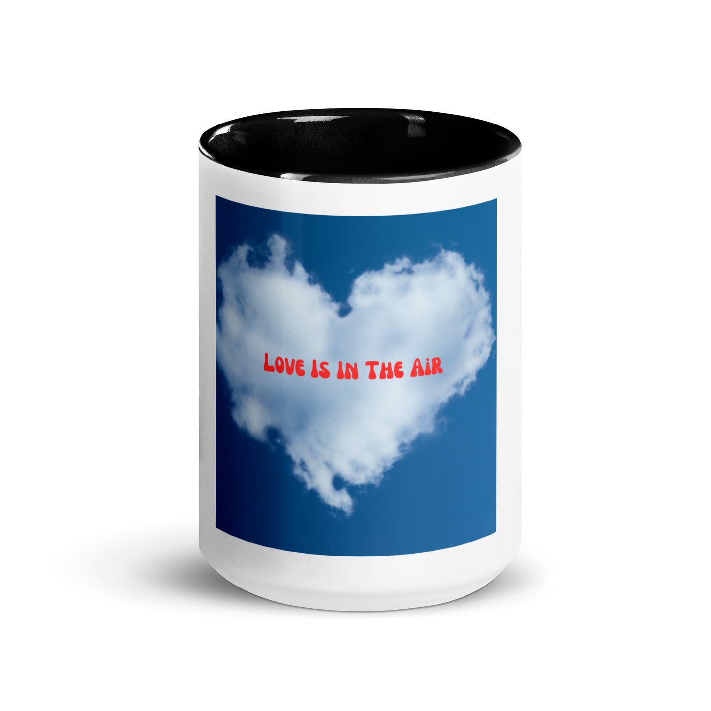 Love Is In The Air | Mug with Color Inside   - #tag1# - #tag2# - 