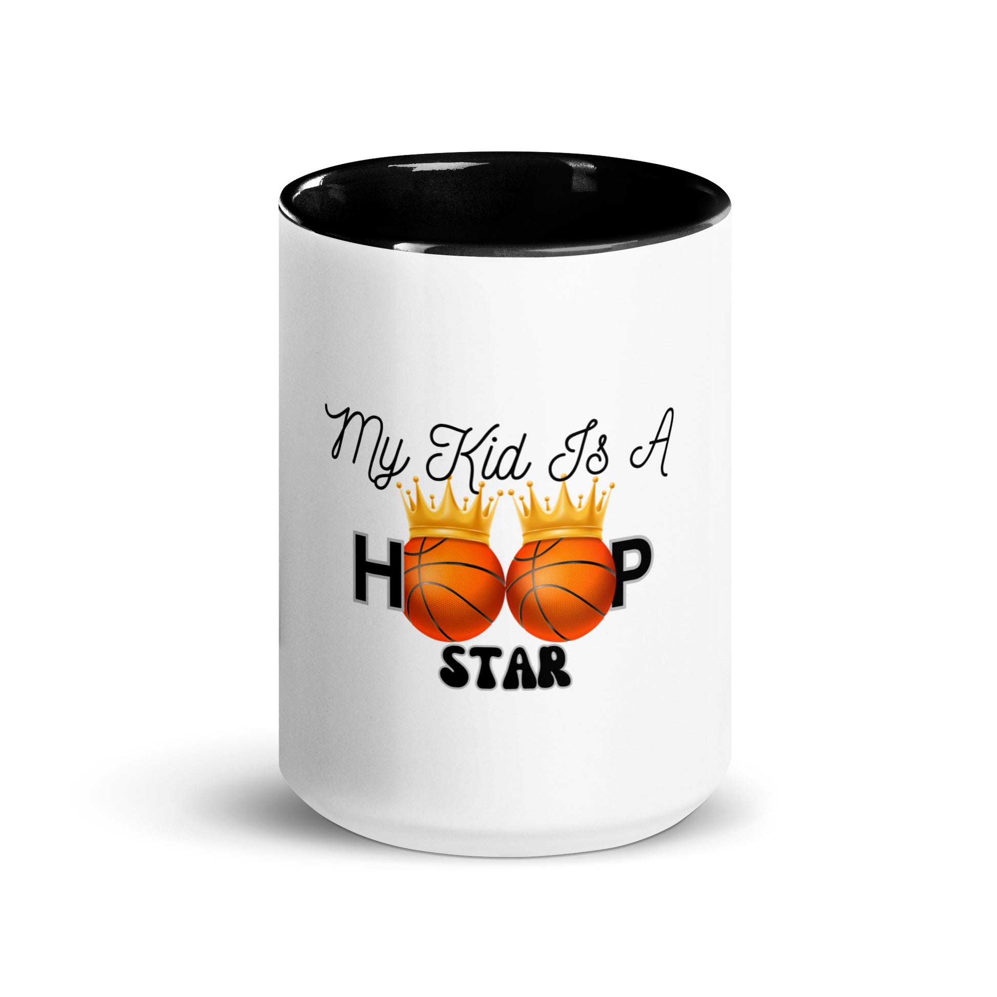 My Kid Is A Hoop Star | Mug with Color Inside   - #tag1# - #tag2# - 