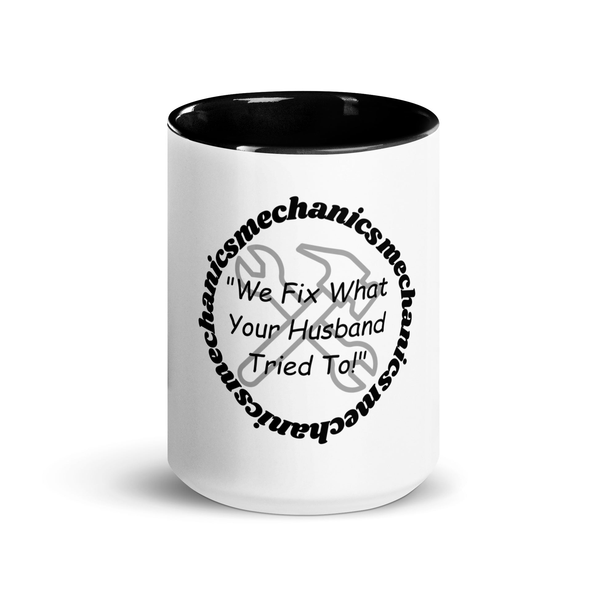 Mechanics | Mug with Color Inside   - #tag1# - #tag2# - 