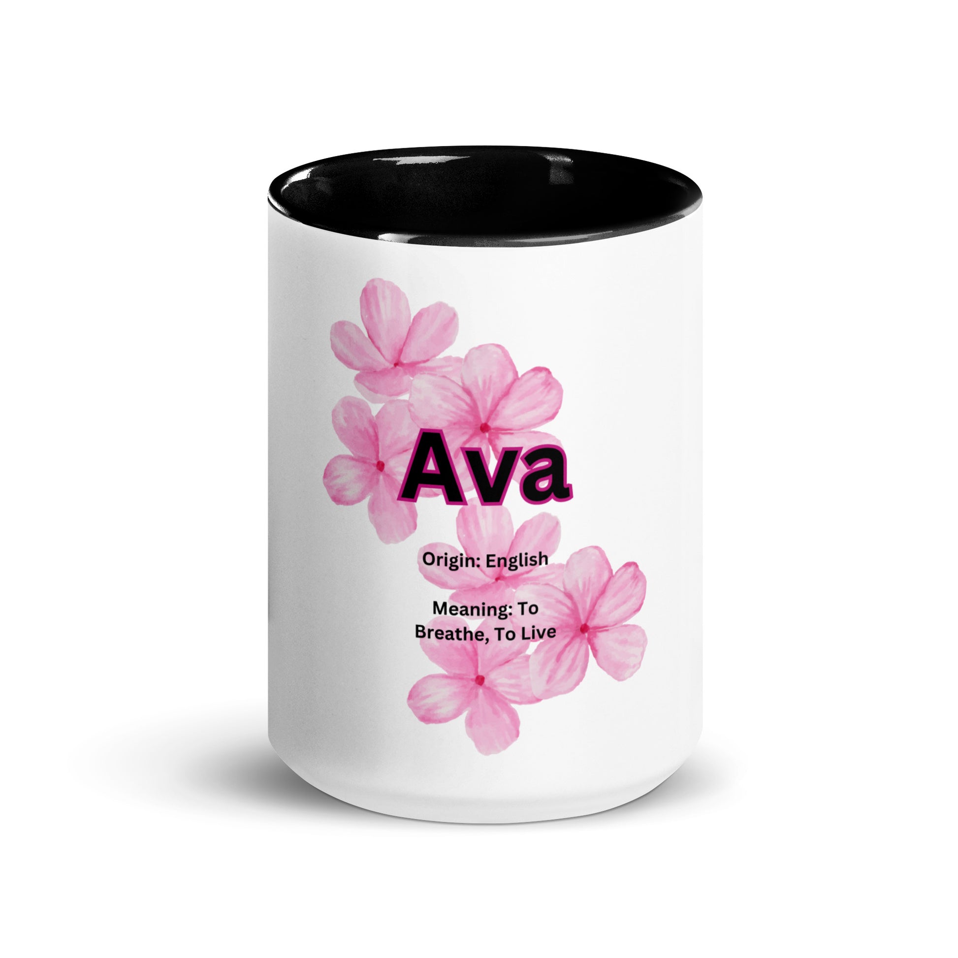Ava Name | Mug with Color Inside   - #tag1# - #tag2# - 