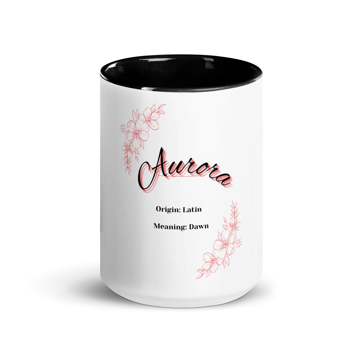 Aurora Name | Mug with Color Inside   - #tag1# - #tag2# - 