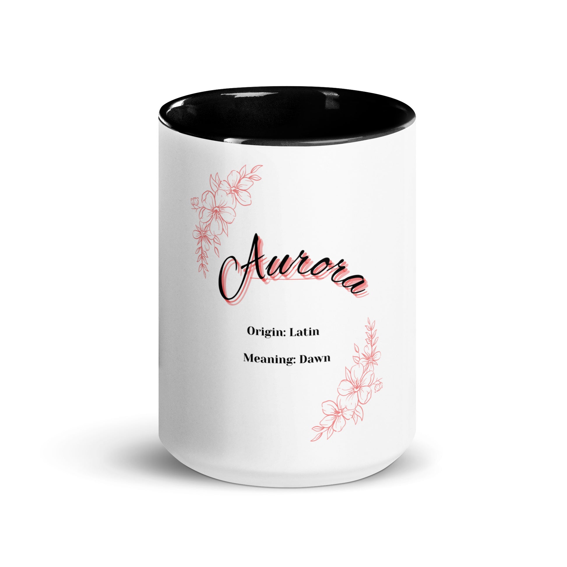 Aurora Name | Mug with Color Inside   - #tag1# - #tag2# - 