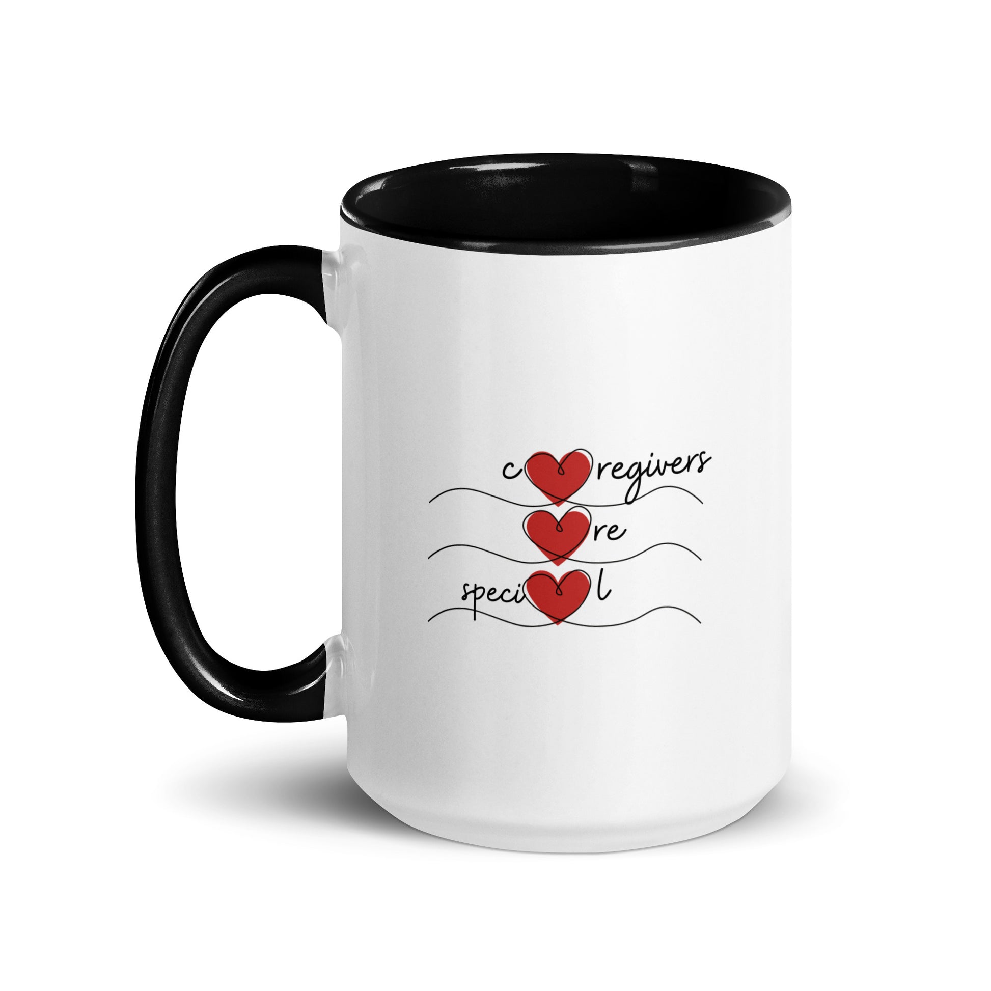 Caregivers Are Special | Mug with Color Inside   - #tag1# - #tag2# - 