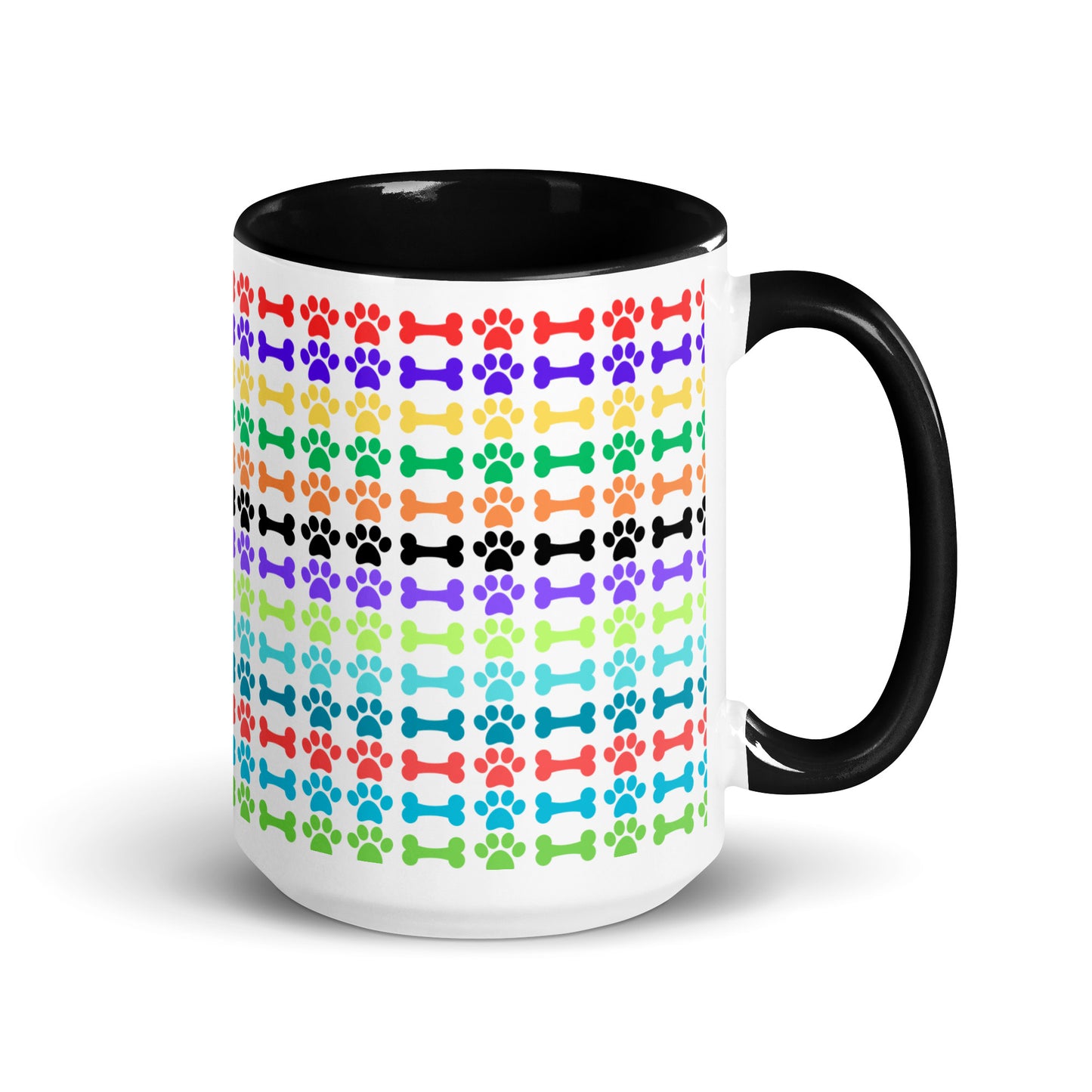 Dog Bones | Mug with Color Inside   - #tag1# - #tag2# - 