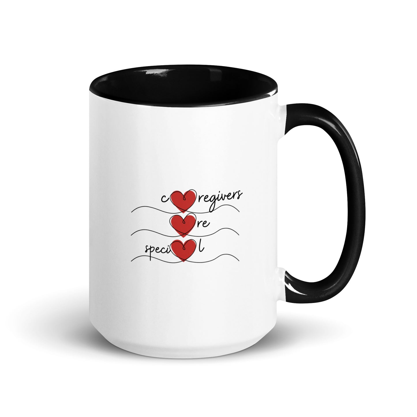Caregivers Are Special | Mug with Color Inside   - #tag1# - #tag2# - 