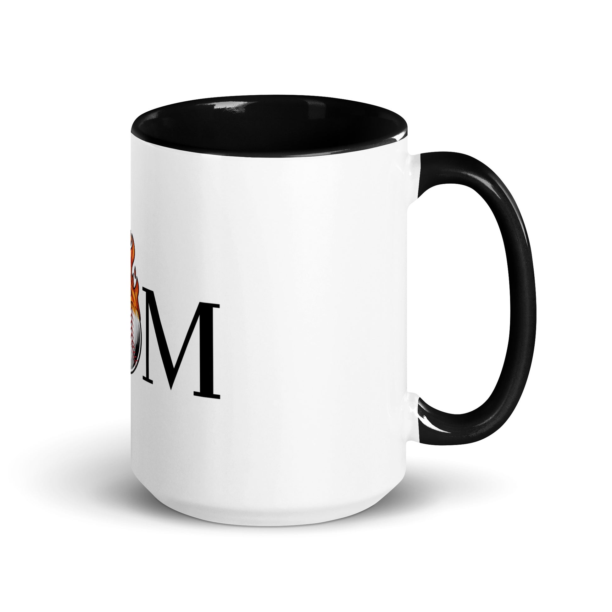 Baseball Mom | Mug with Color Inside   - #tag1# - #tag2# - 