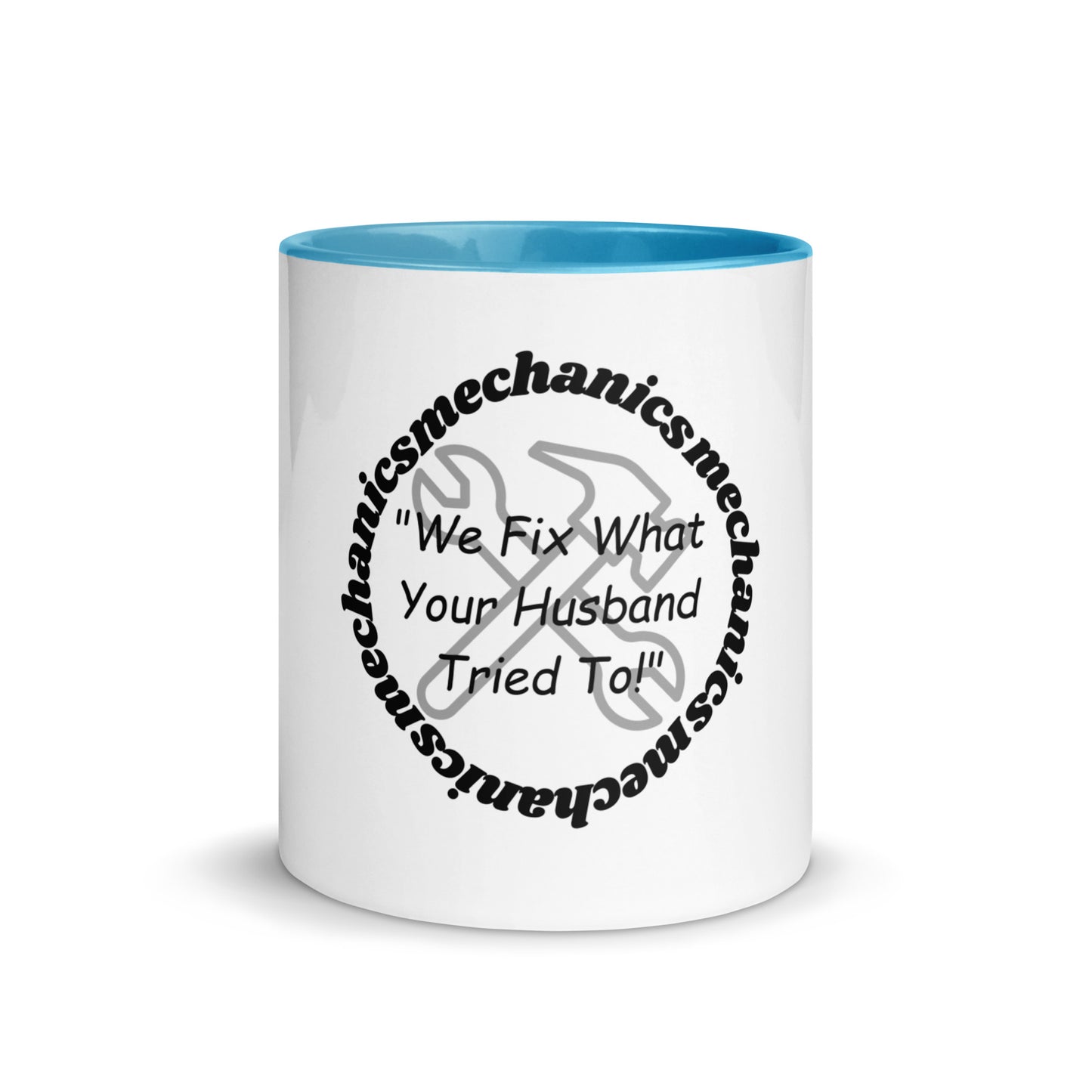 Mechanics | Mug with Color Inside   - #tag1# - #tag2# - 