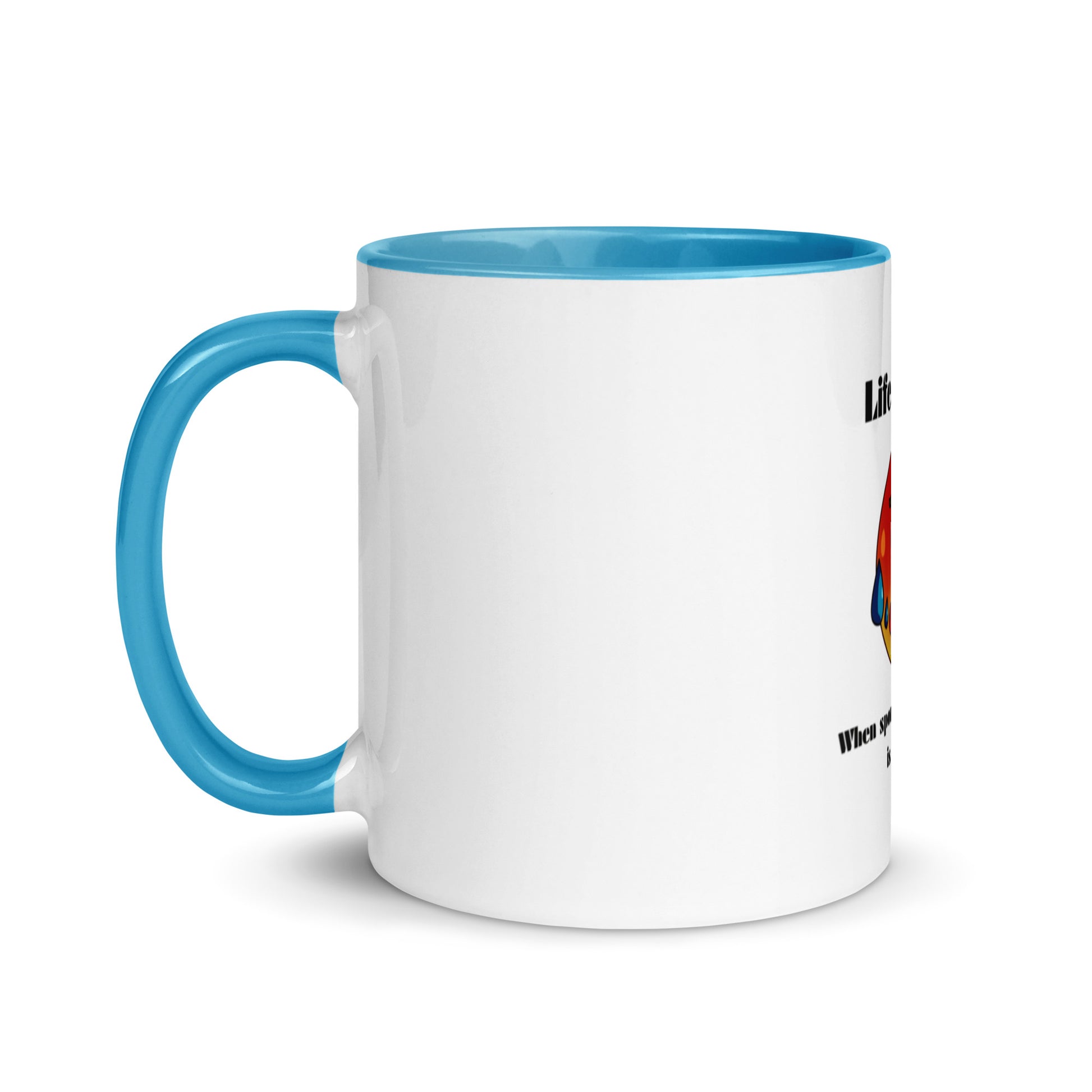 Life Over 50 | Mug with Color Inside   - #tag1# - #tag2# - 