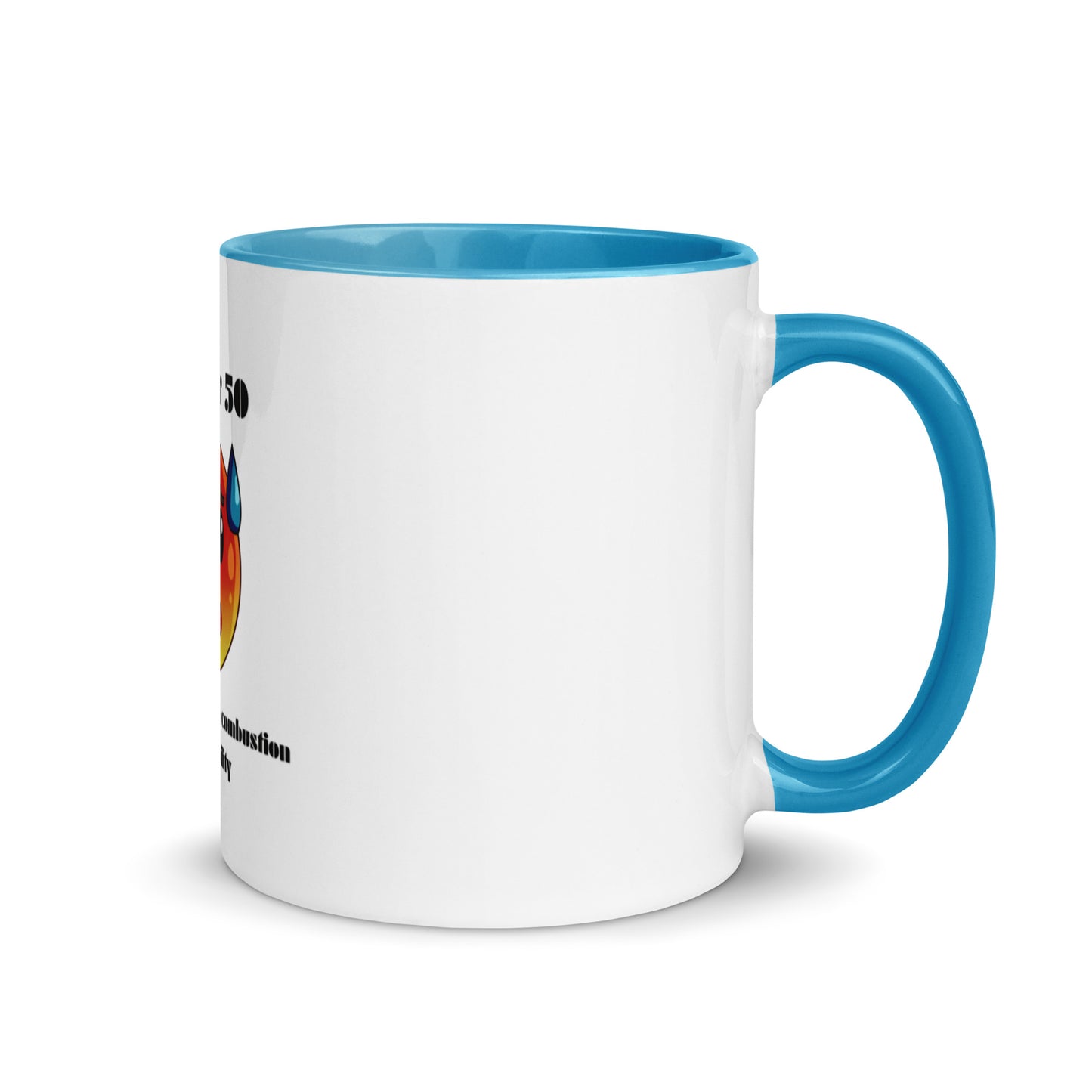 Life Over 50 | Mug with Color Inside   - #tag1# - #tag2# - 