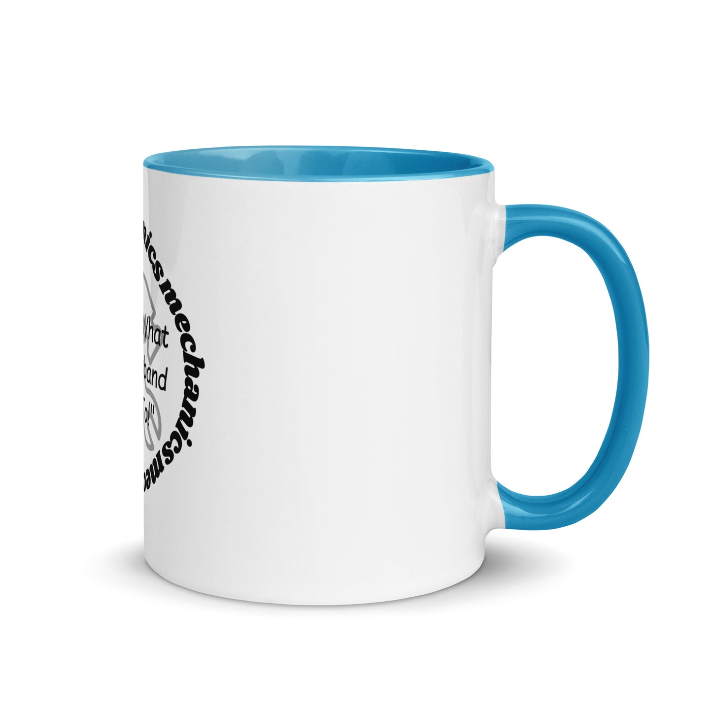Mechanics | Mug with Color Inside   - #tag1# - #tag2# - 