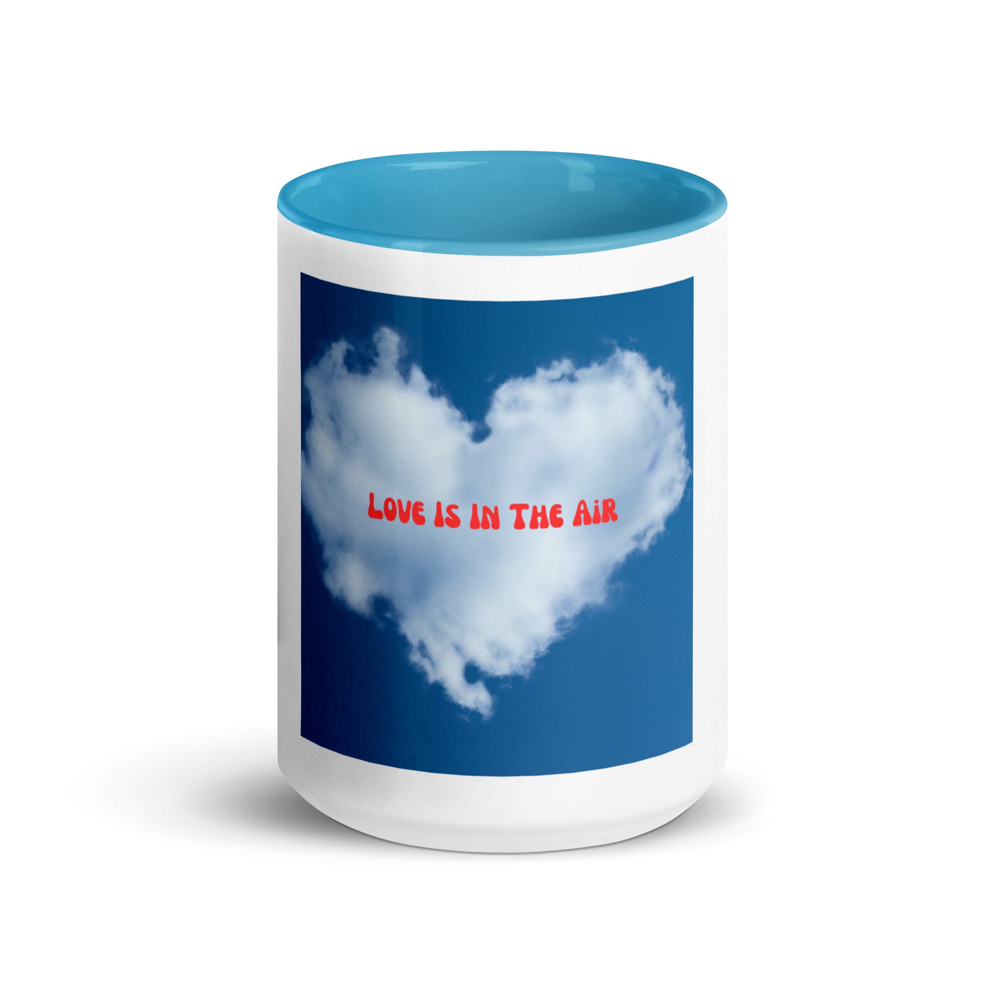 Love Is In The Air | Mug with Color Inside   - #tag1# - #tag2# - 
