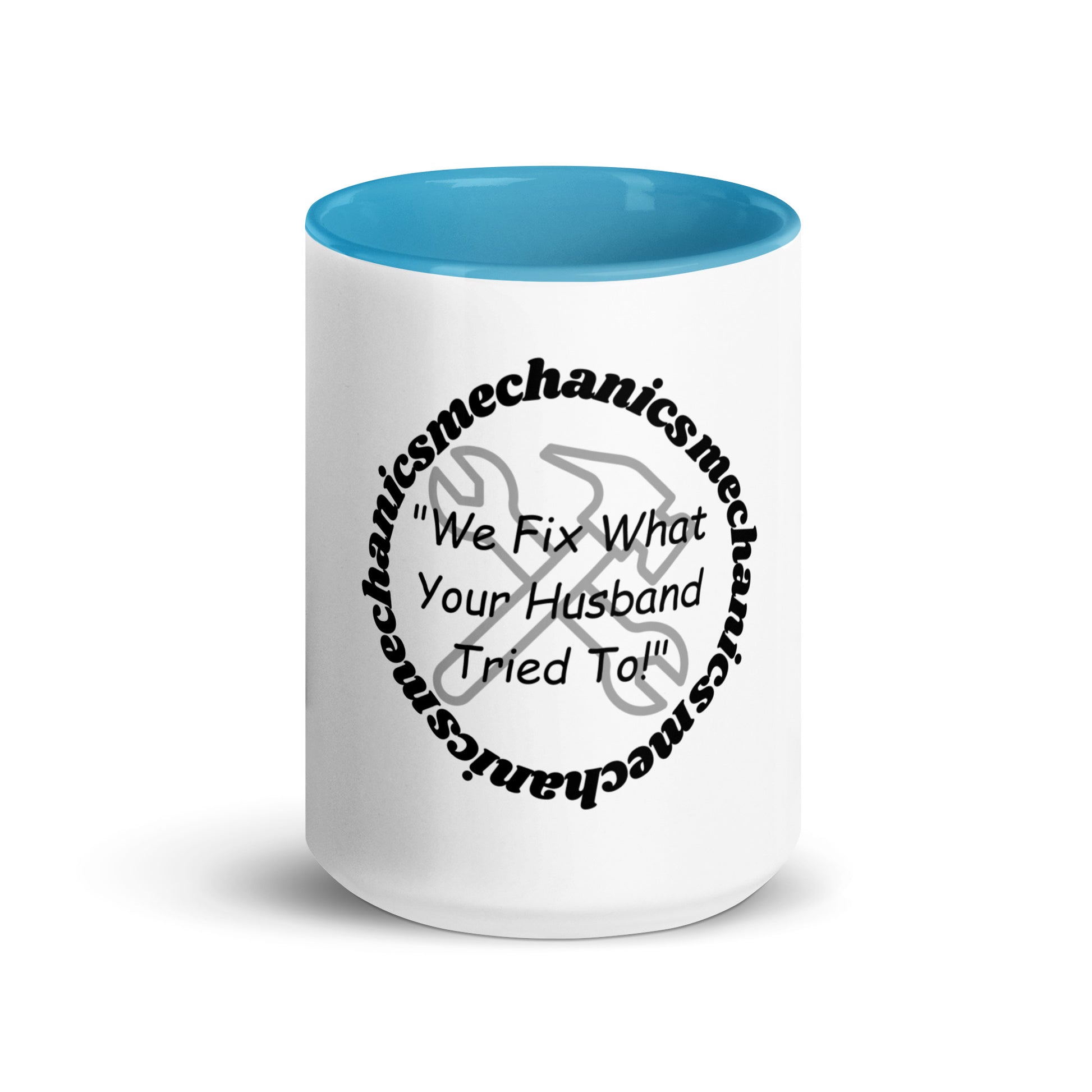 Mechanics | Mug with Color Inside   - #tag1# - #tag2# - 