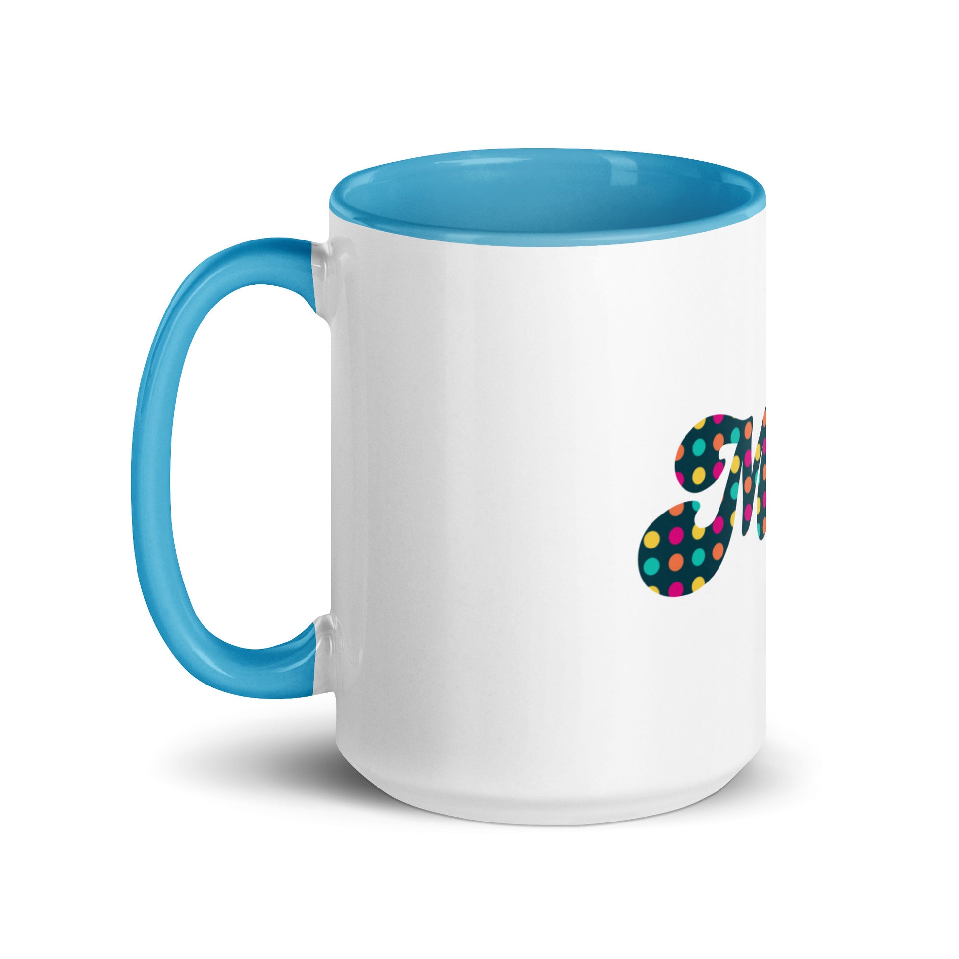 Mom est. 2025 | Mug with Color Inside   - #tag1# - #tag2# - 