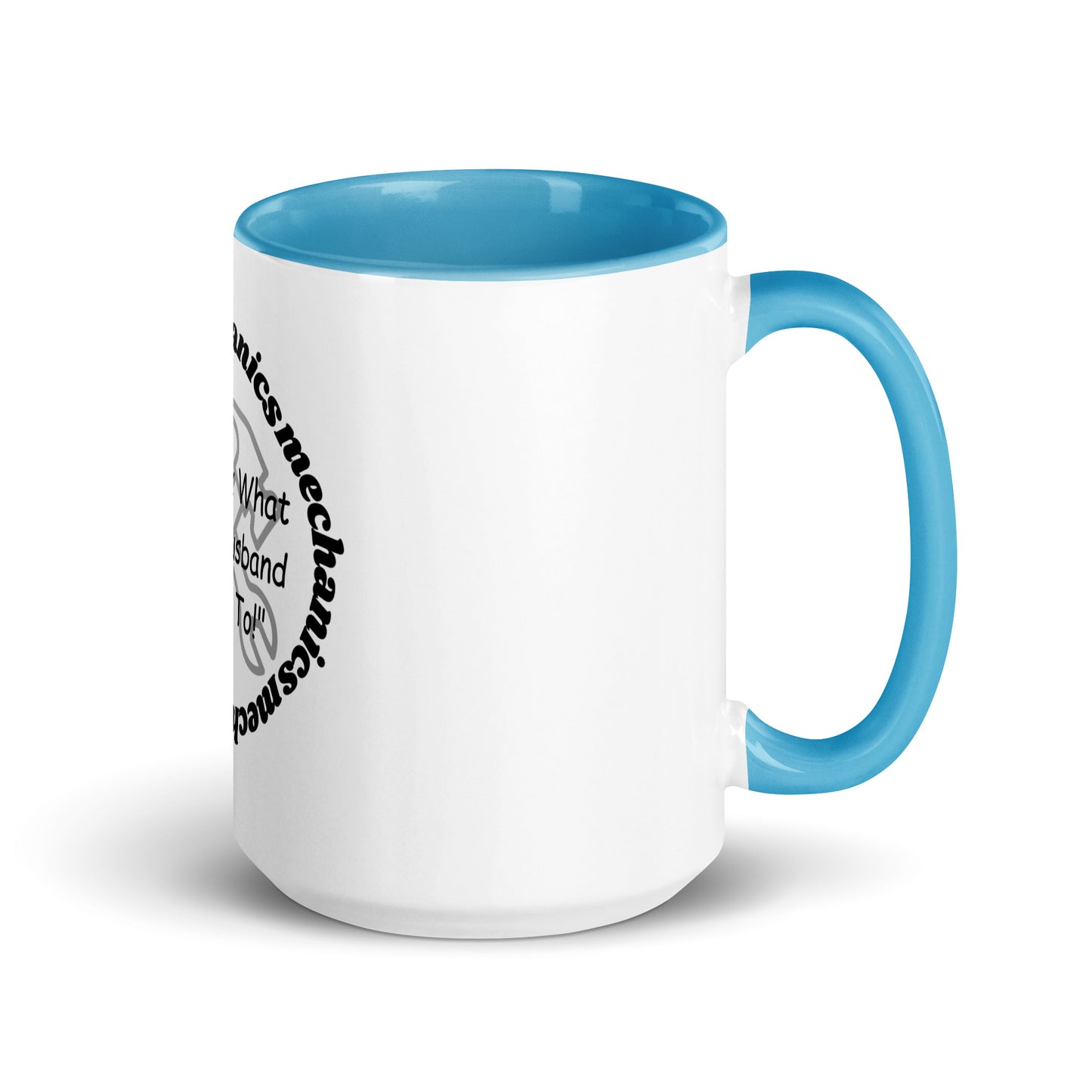 Mechanics | Mug with Color Inside   - #tag1# - #tag2# - 