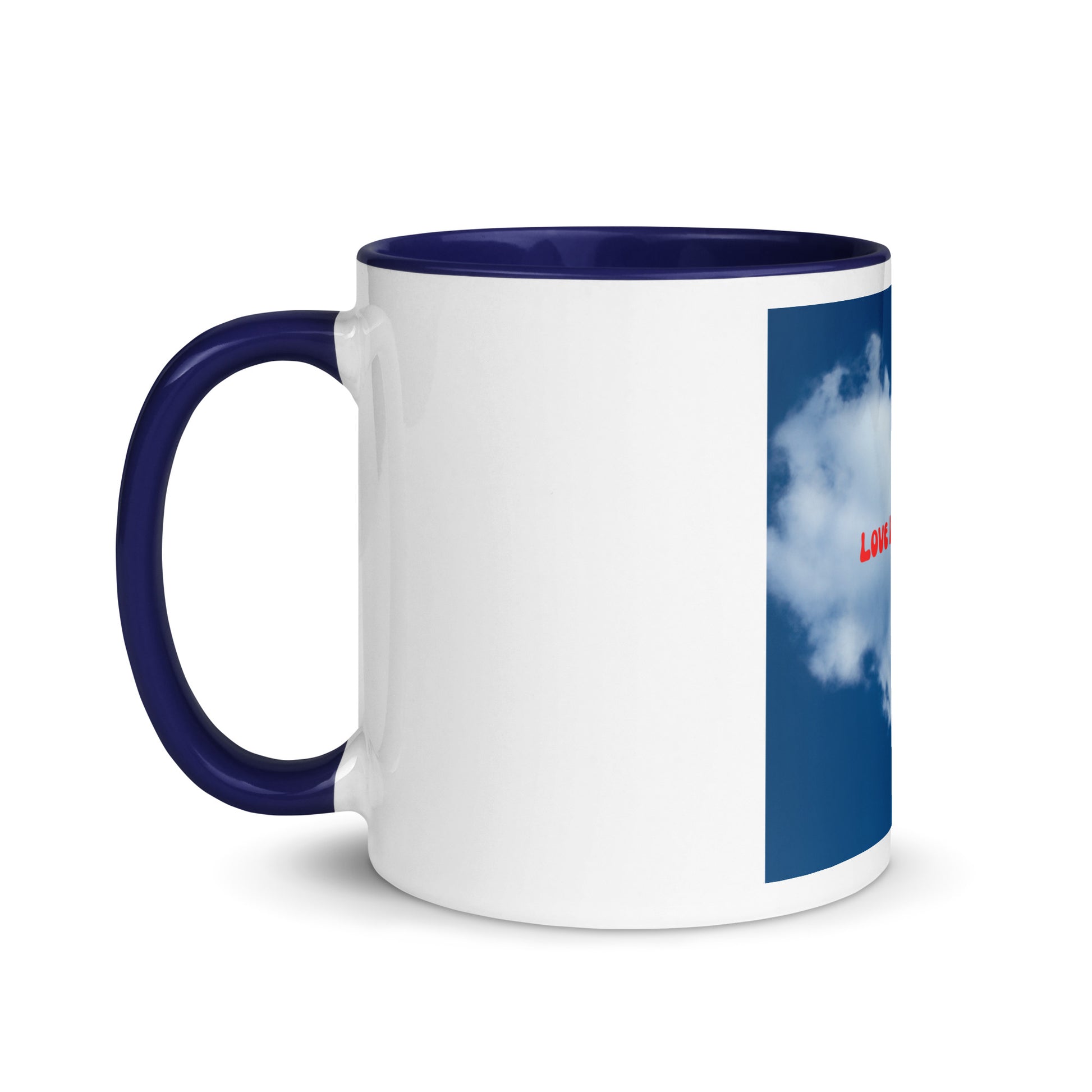 Love Is In The Air | Mug with Color Inside   - #tag1# - #tag2# - 