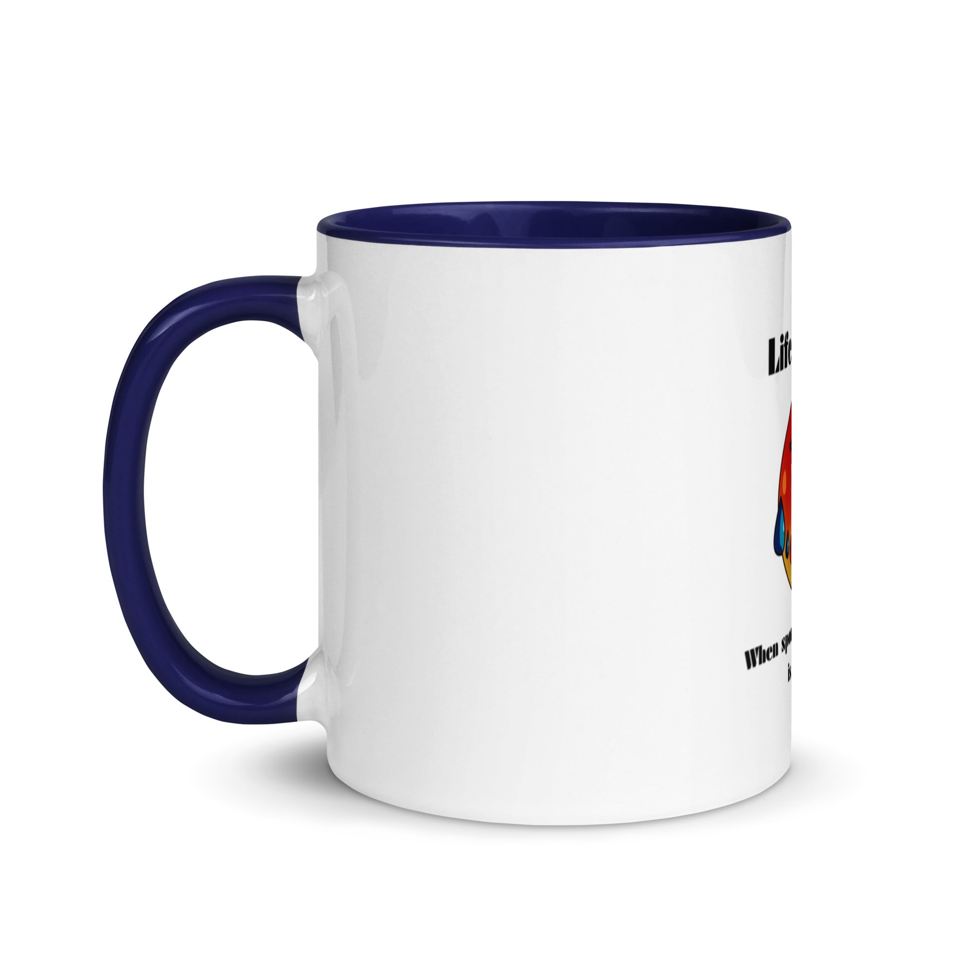 Life Over 50 | Mug with Color Inside   - #tag1# - #tag2# - 