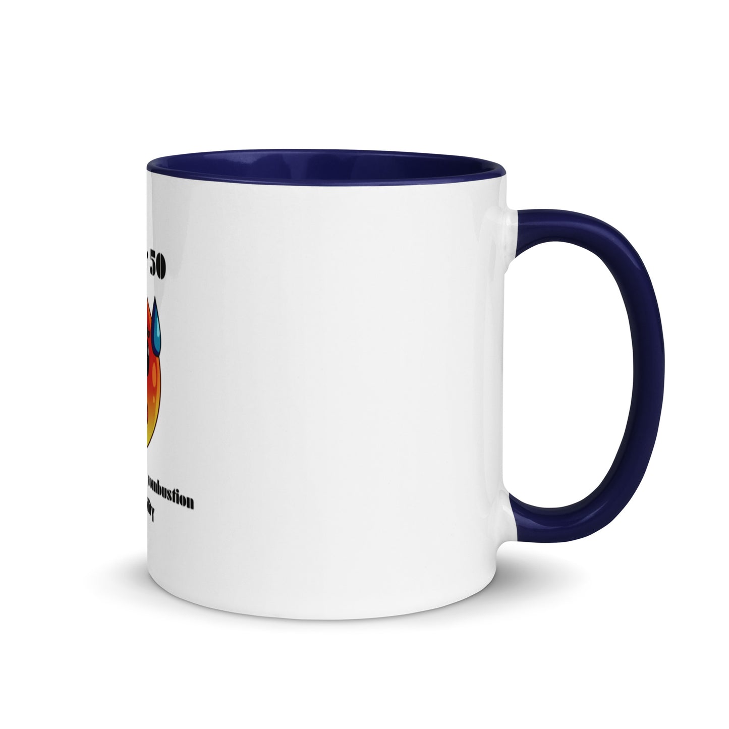 Life Over 50 | Mug with Color Inside   - #tag1# - #tag2# - 