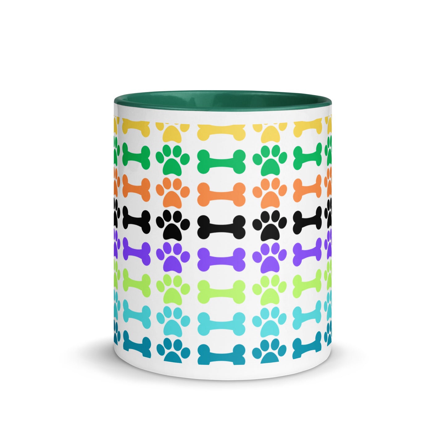 Dog Bones | Mug with Color Inside   - #tag1# - #tag2# - 