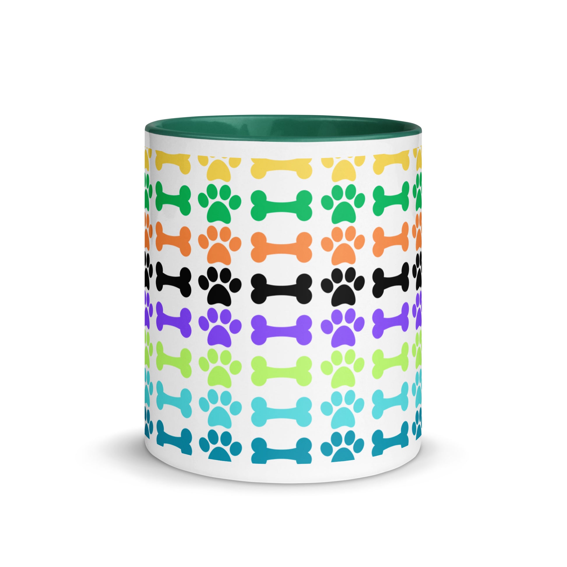 Dog Bones | Mug with Color Inside   - #tag1# - #tag2# - 